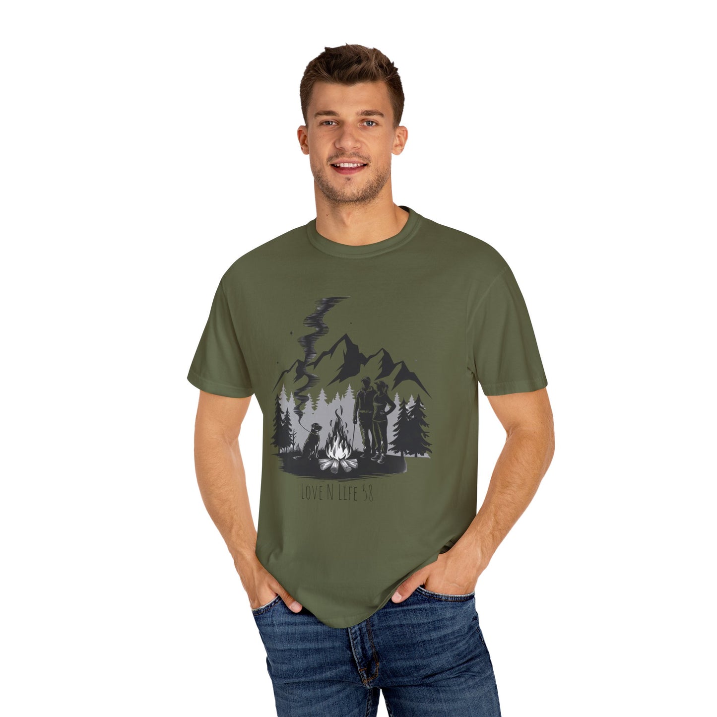 Campfire Dog - Comfort Colors