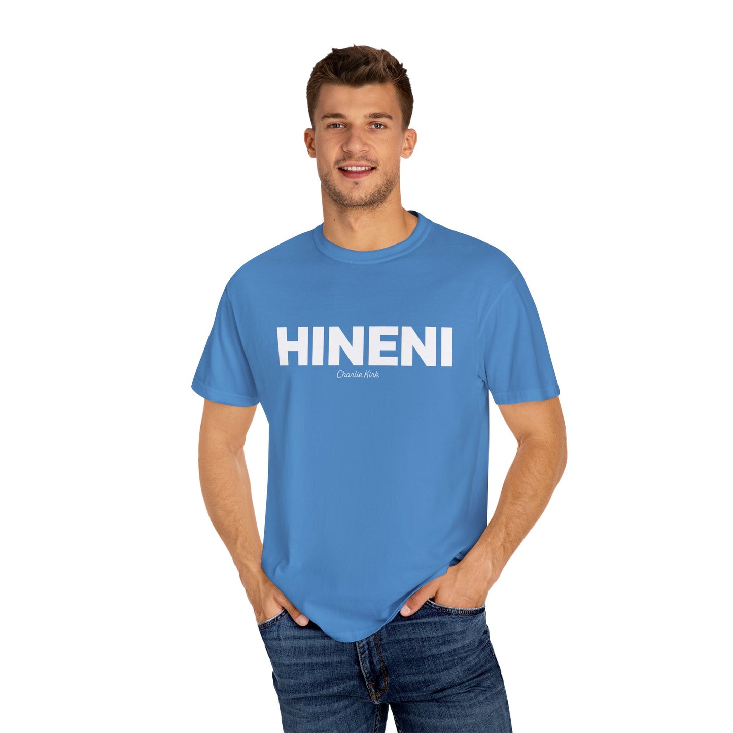 HINENI Charlie Kirk Tee - Comfort Colors