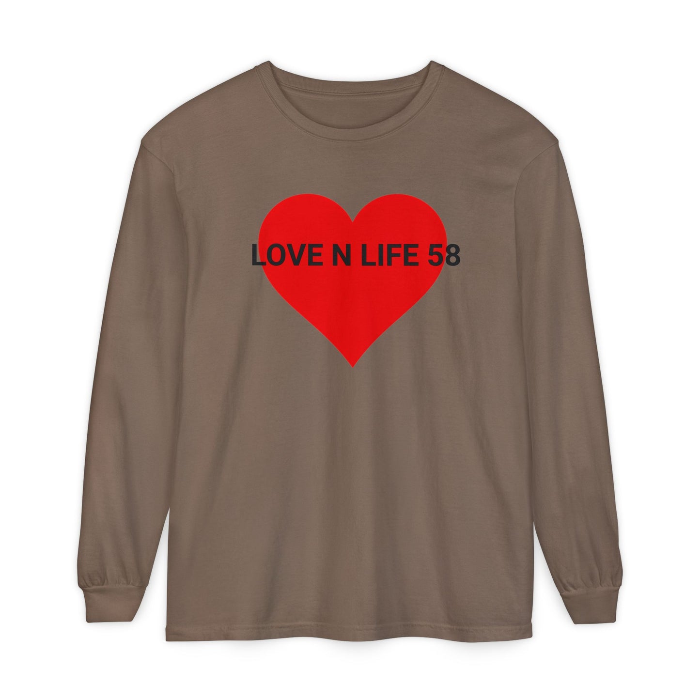 Love N Life 58 Heart Long Sleeve Tee