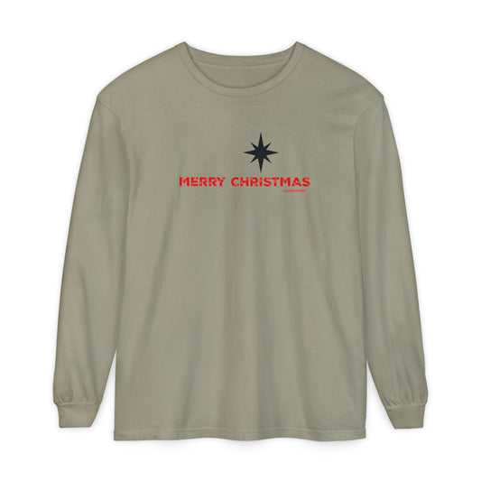 Merry Christmas Long Sleeve - Comfort Colors