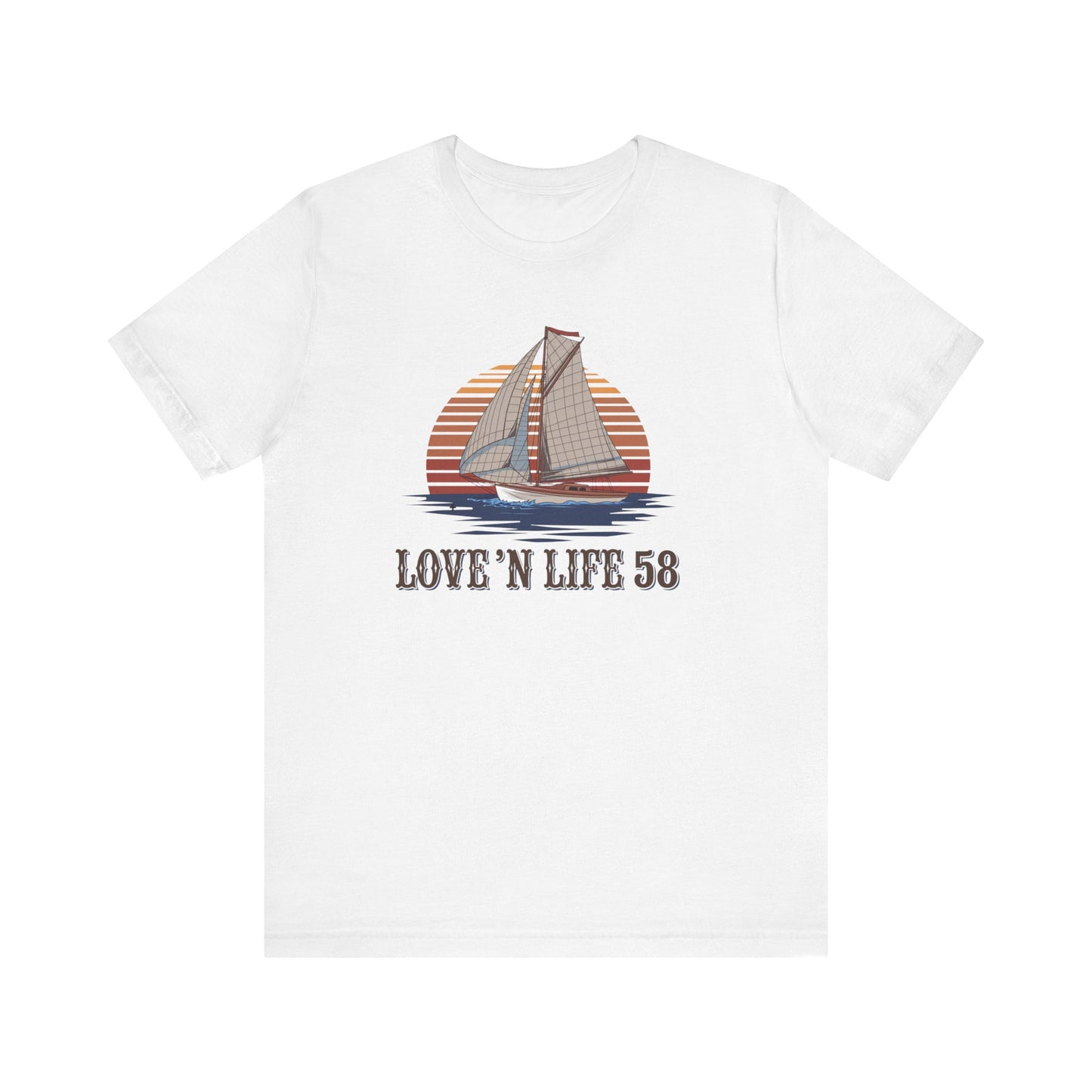 Vintage Sailing - LoveNLife58 Tee - Bella Canvas 3001