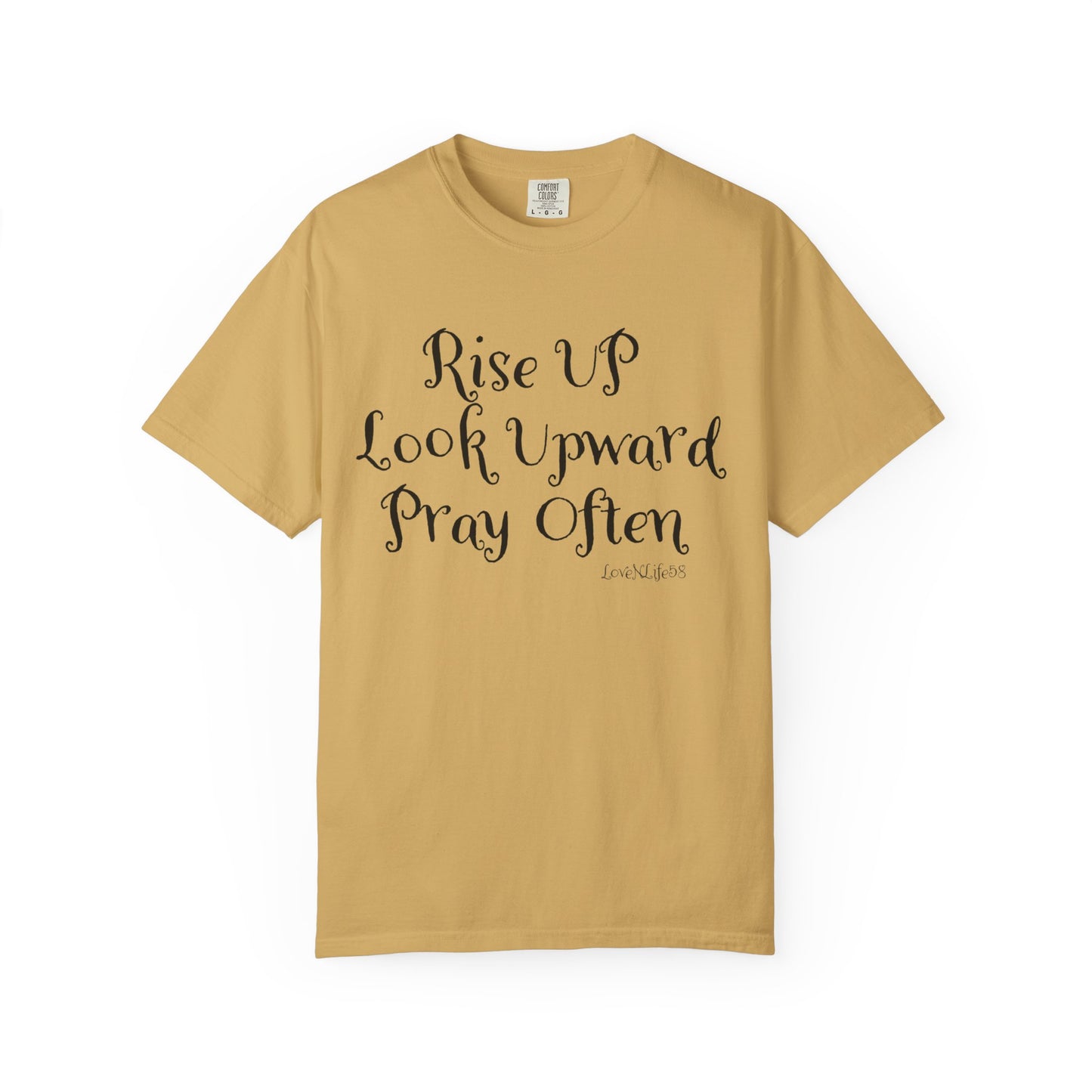 Rise UP LOOK UPWARD Tee - Comfort Colors