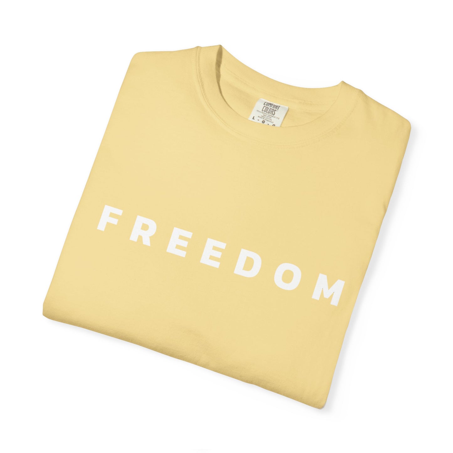 F R E E D O M Tee - Comfort Colors Charlie Kirk