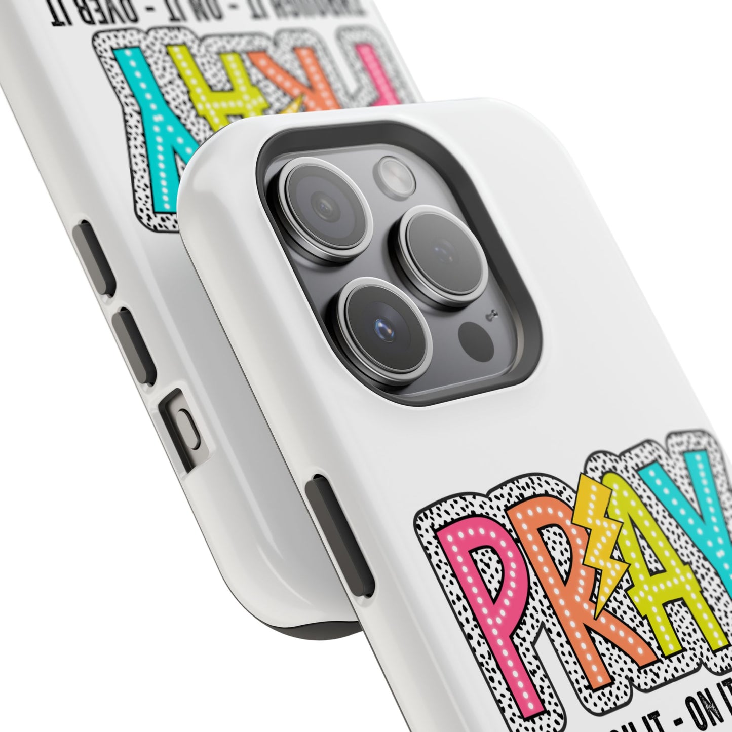 Pray Magnetic Phone Case - Inspirational Tough Case, Prayer Phone Cover