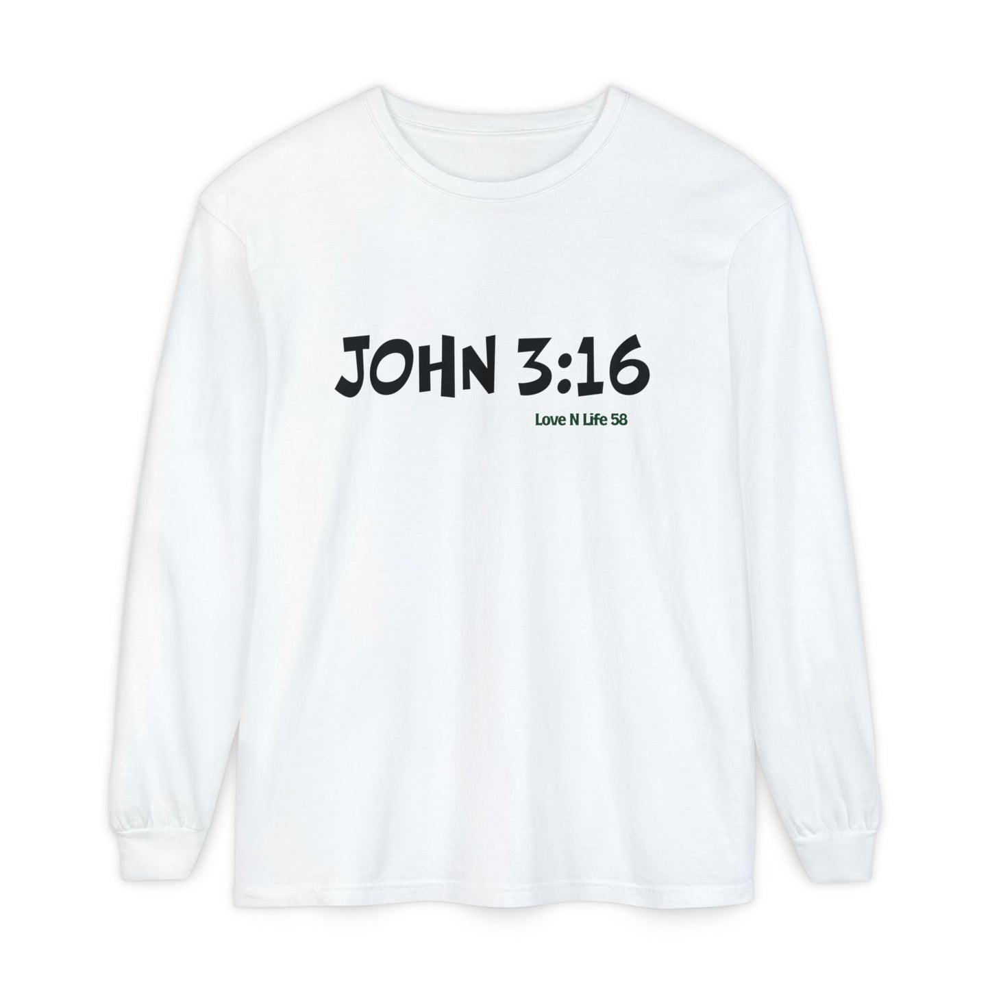 John 3:16 Long Sleeve T-Shirt