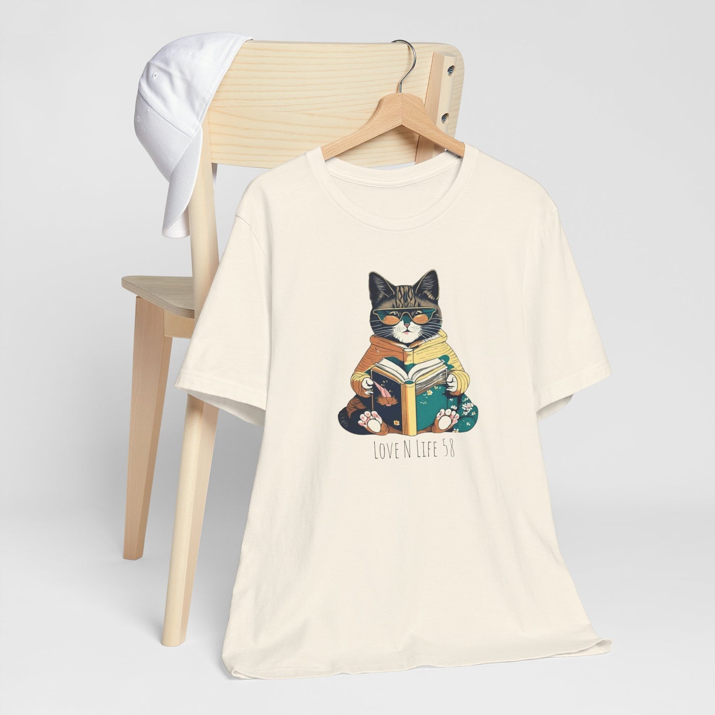 Cat Lover Tee - Bella Canvas