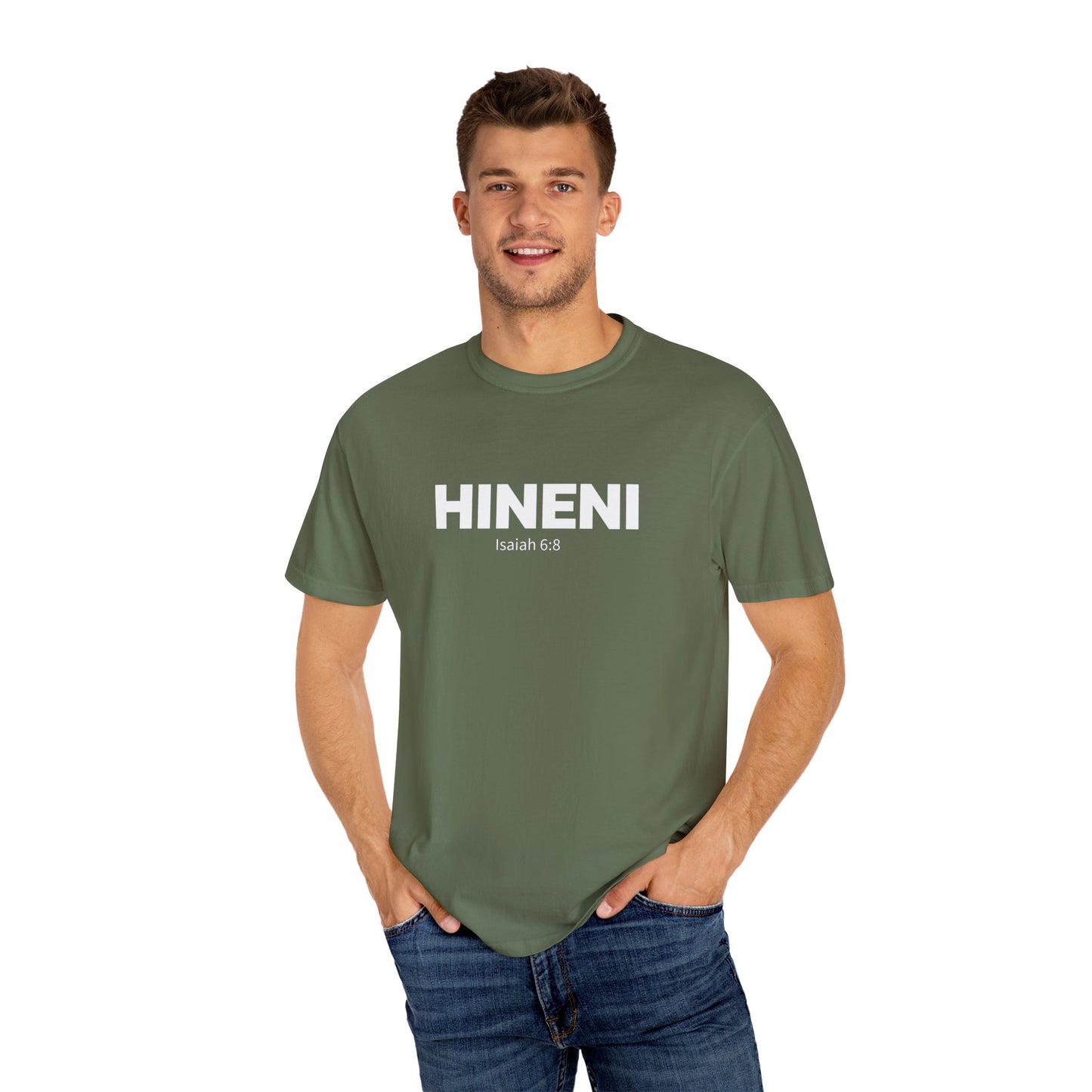 HINENI Isaiah 6:8 Tee