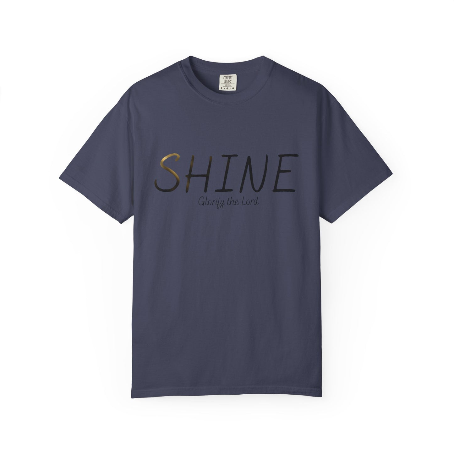 “Shine” Glorify the Lord Tee - Comfort Colors