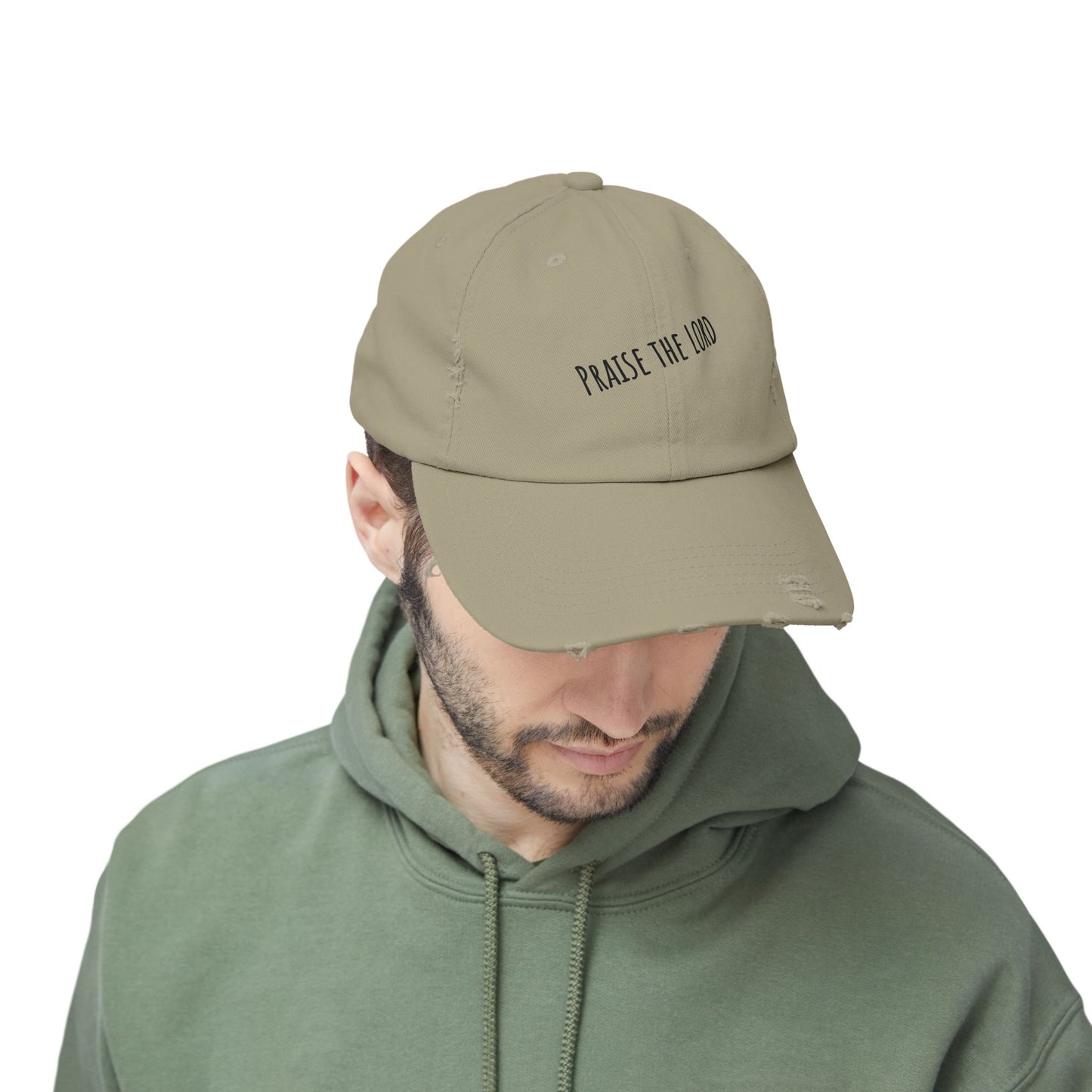 'Praise the Lord' - Distressed Hat