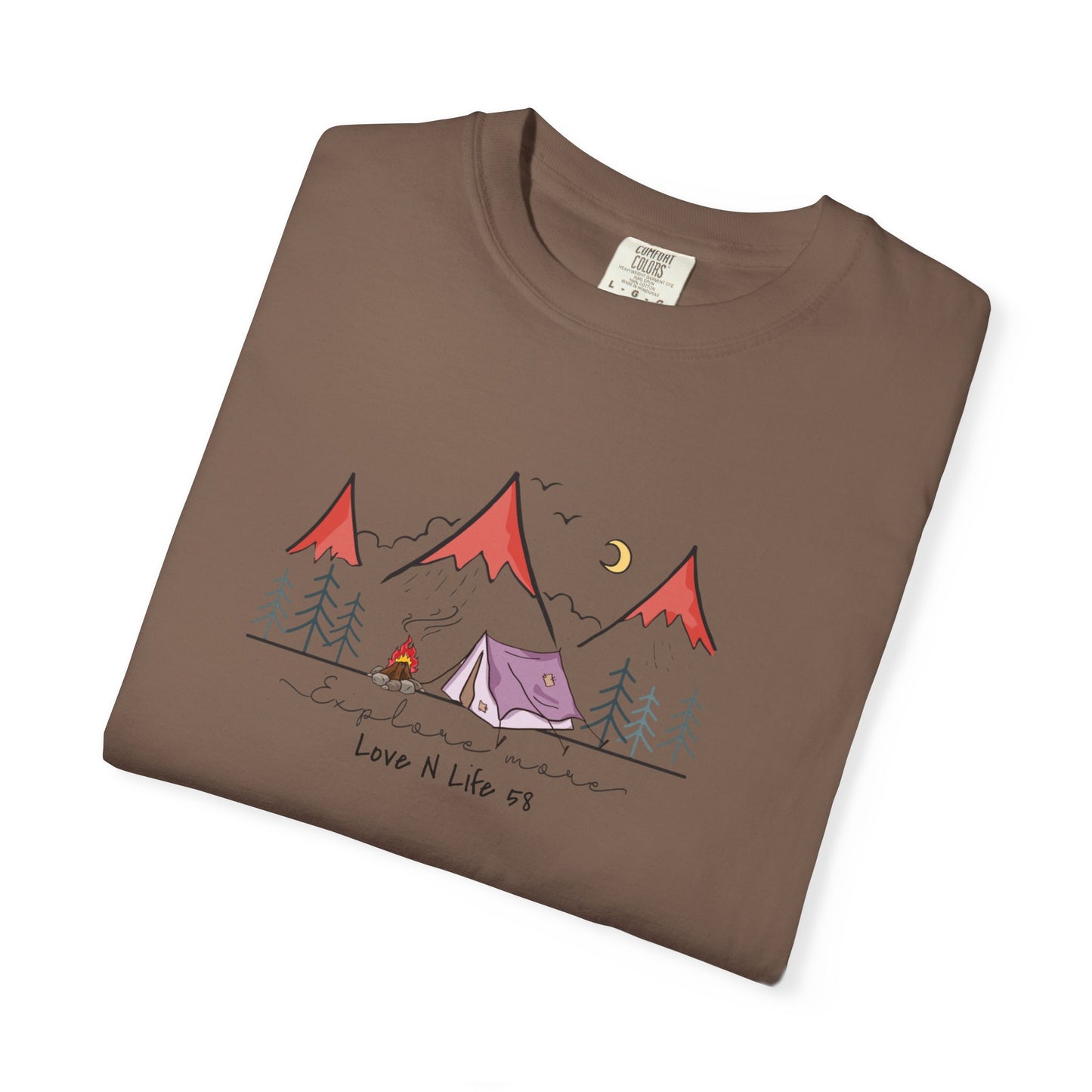 Explore More Tee - Comfort Colors