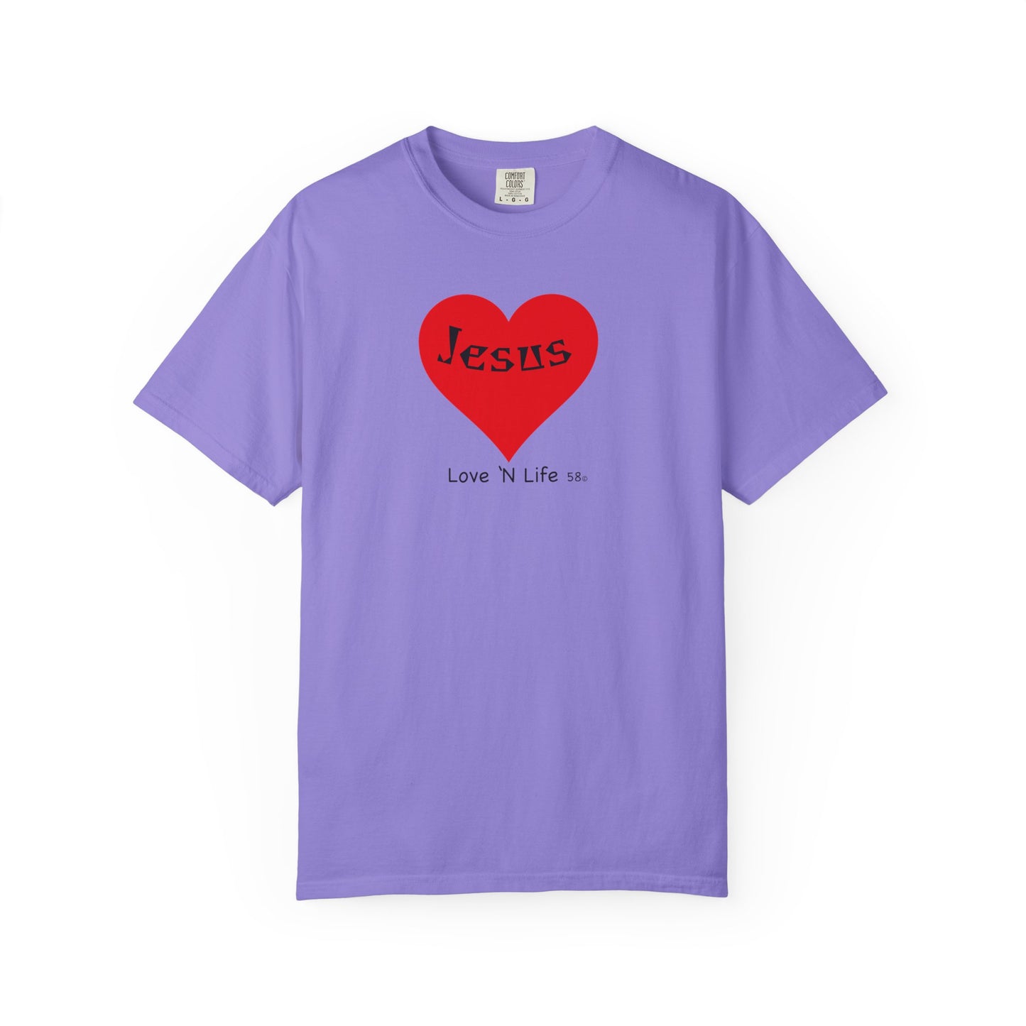 Jesus is Love N Life 58 Tee