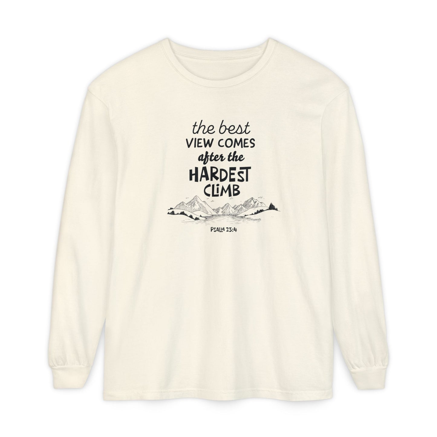 “The Best View Comes After the Hardest Climb” Mountain Short Sleeve Tee