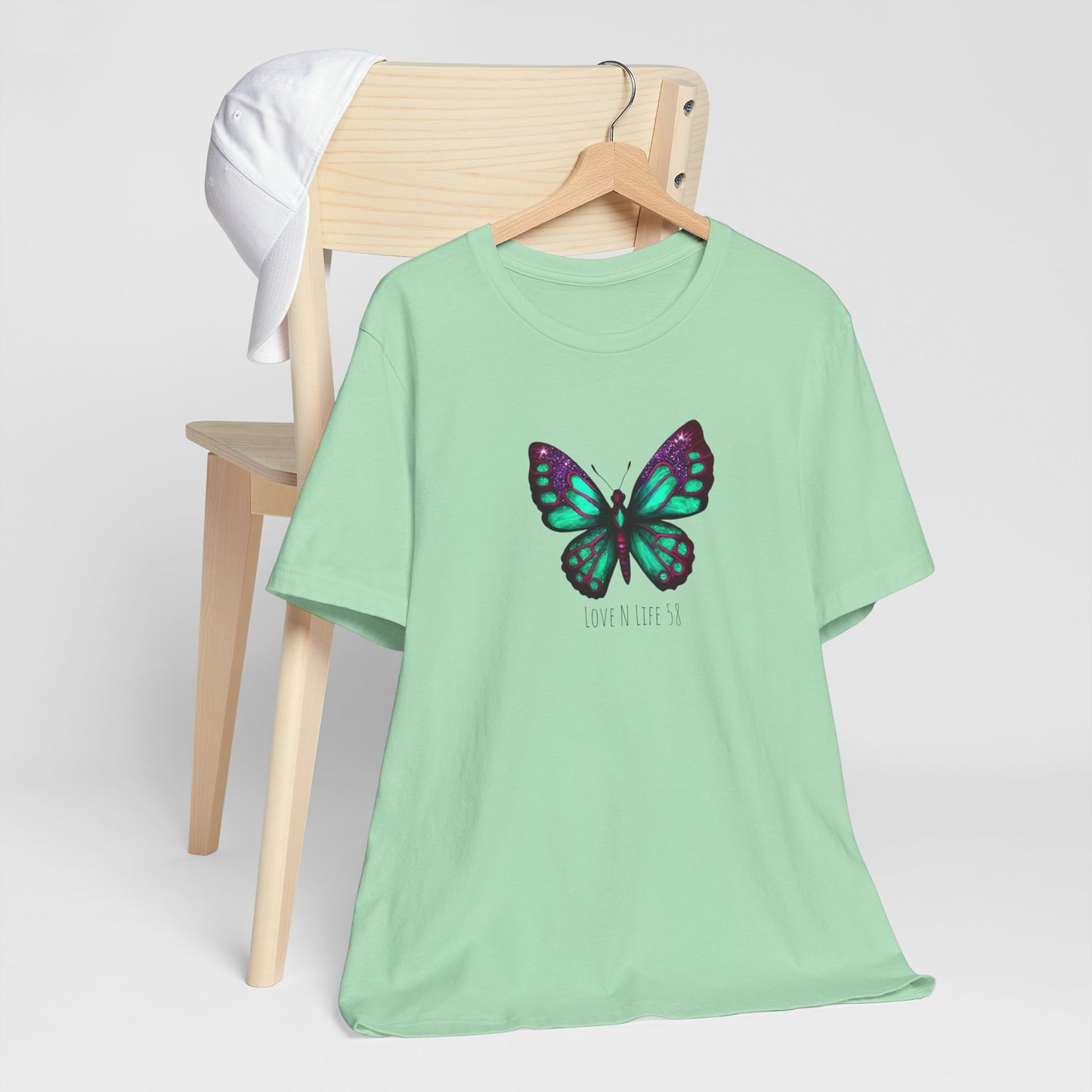 Butterfly Love Tee - Bella Canvas