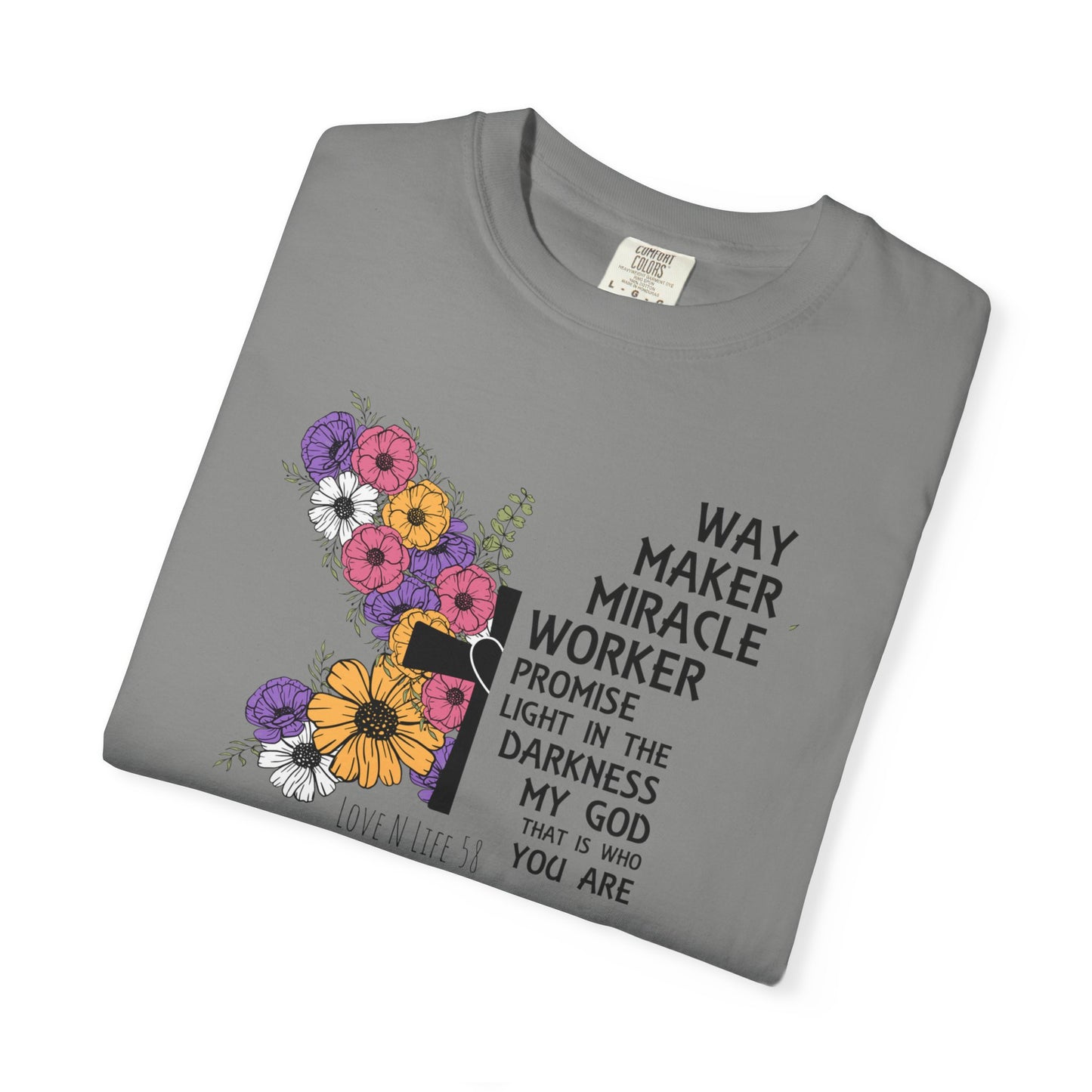Way Maker Miracle Worker Tee - Comfort Colors