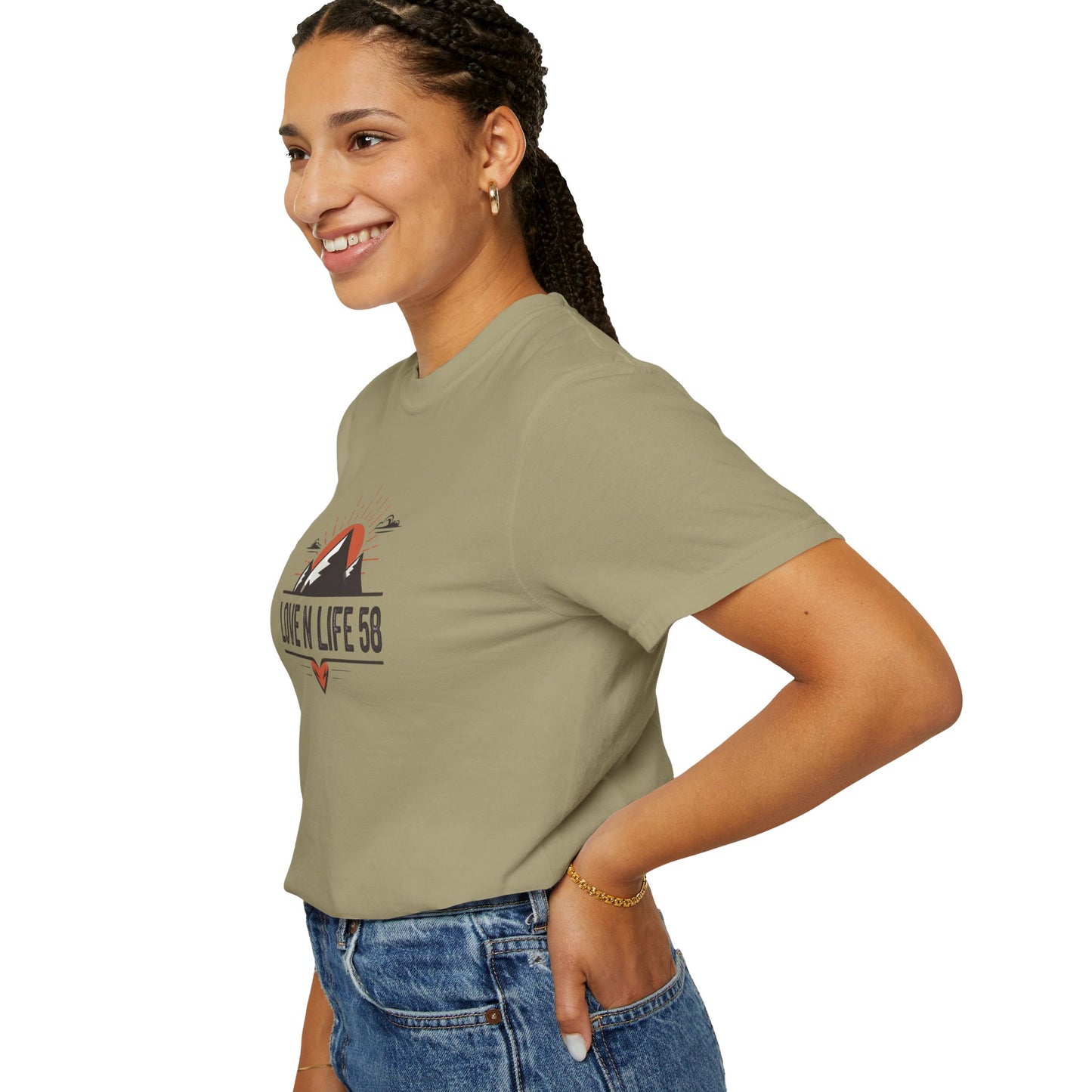 Mountain Adventure Love N Life58 Tee - Comfort Colors