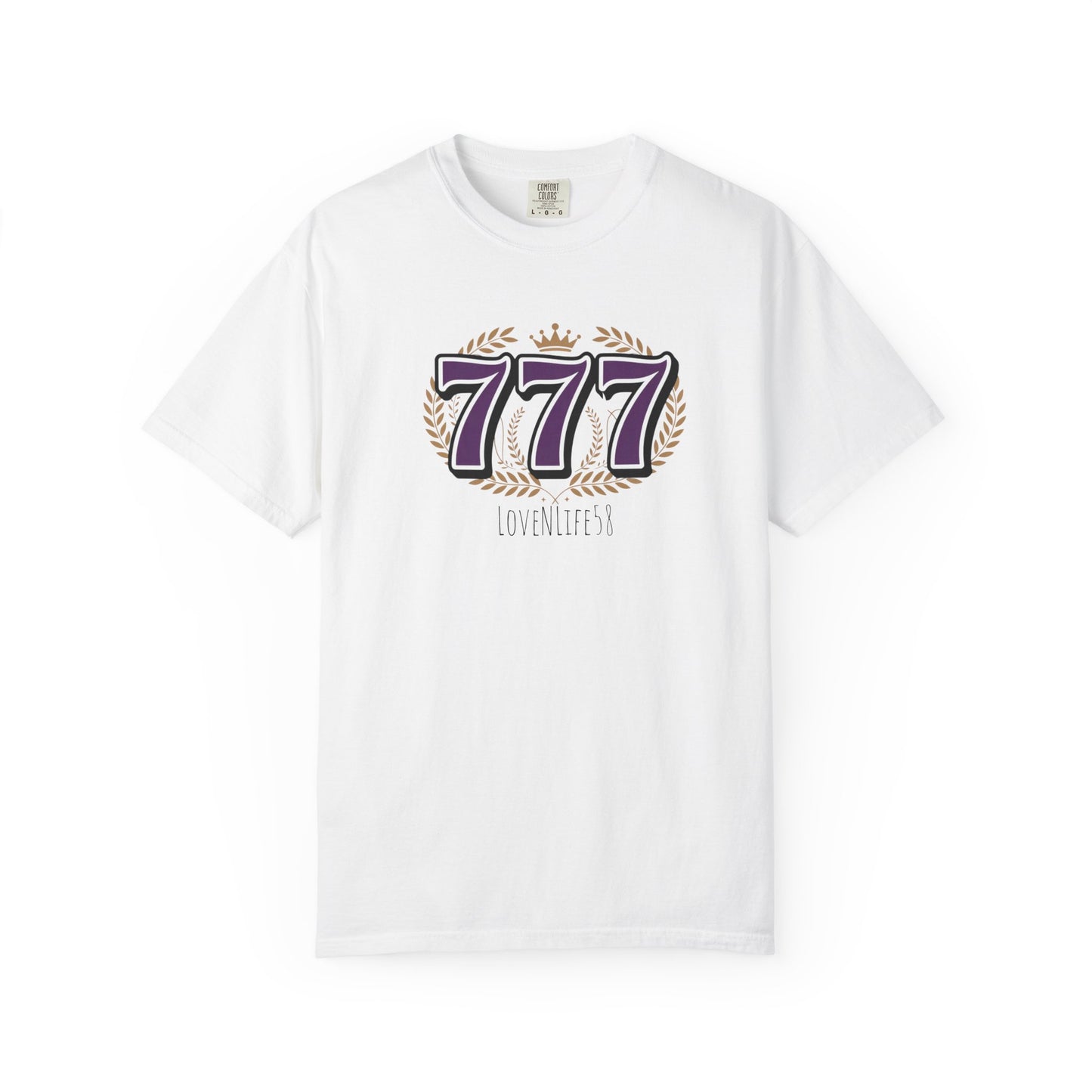 777 - God , Jesus, Holy Spirt , Perfection - Comfort Colors