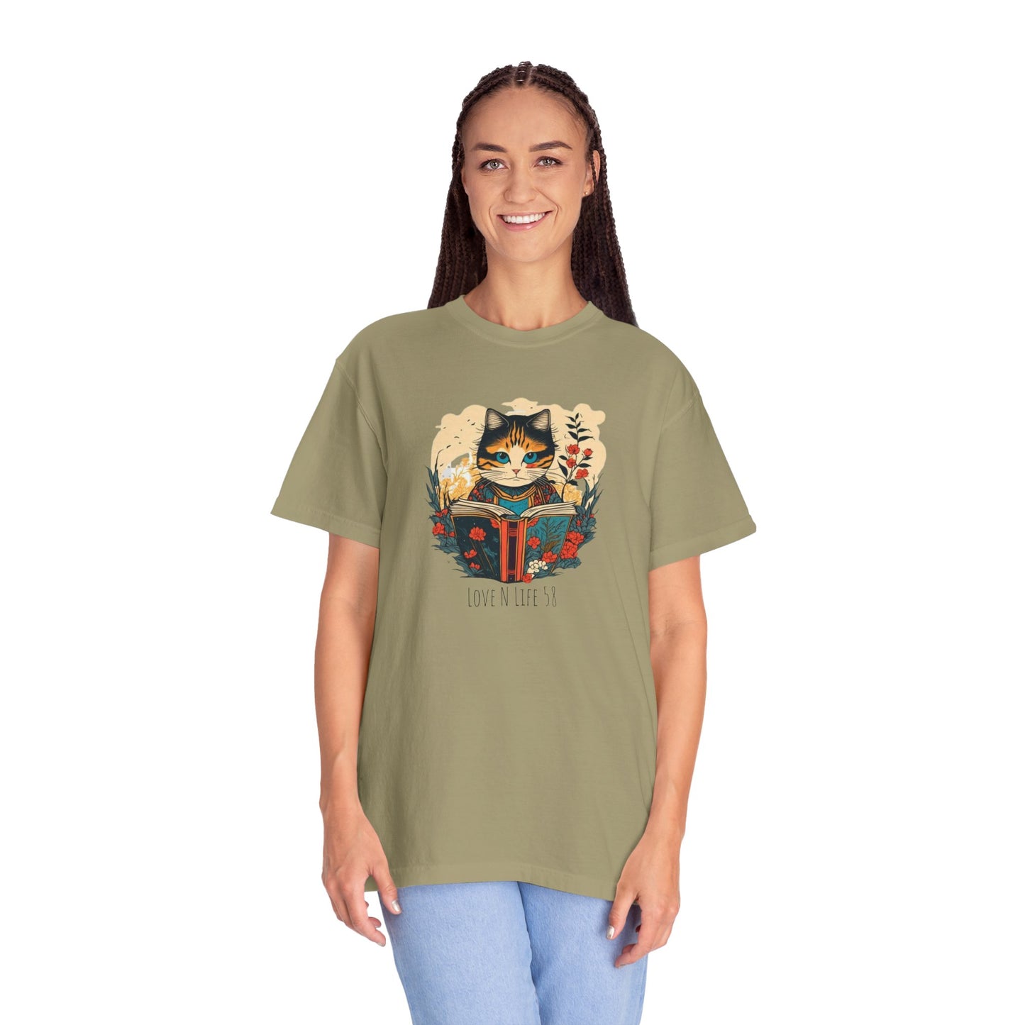 Cat Lover's Tee - Comfort Colors