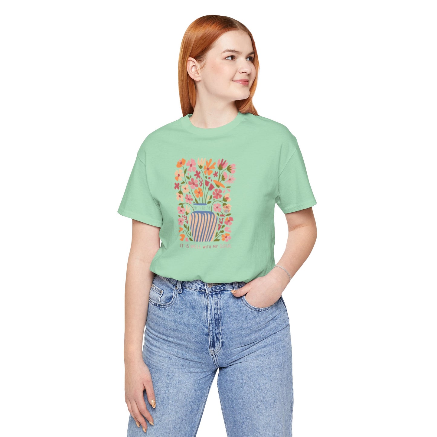 "It Is Well With My Soul"Tee -  Bella Canvas