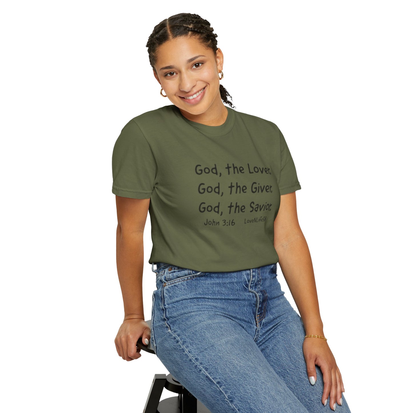 God the Lover Tee- Comfort Colors