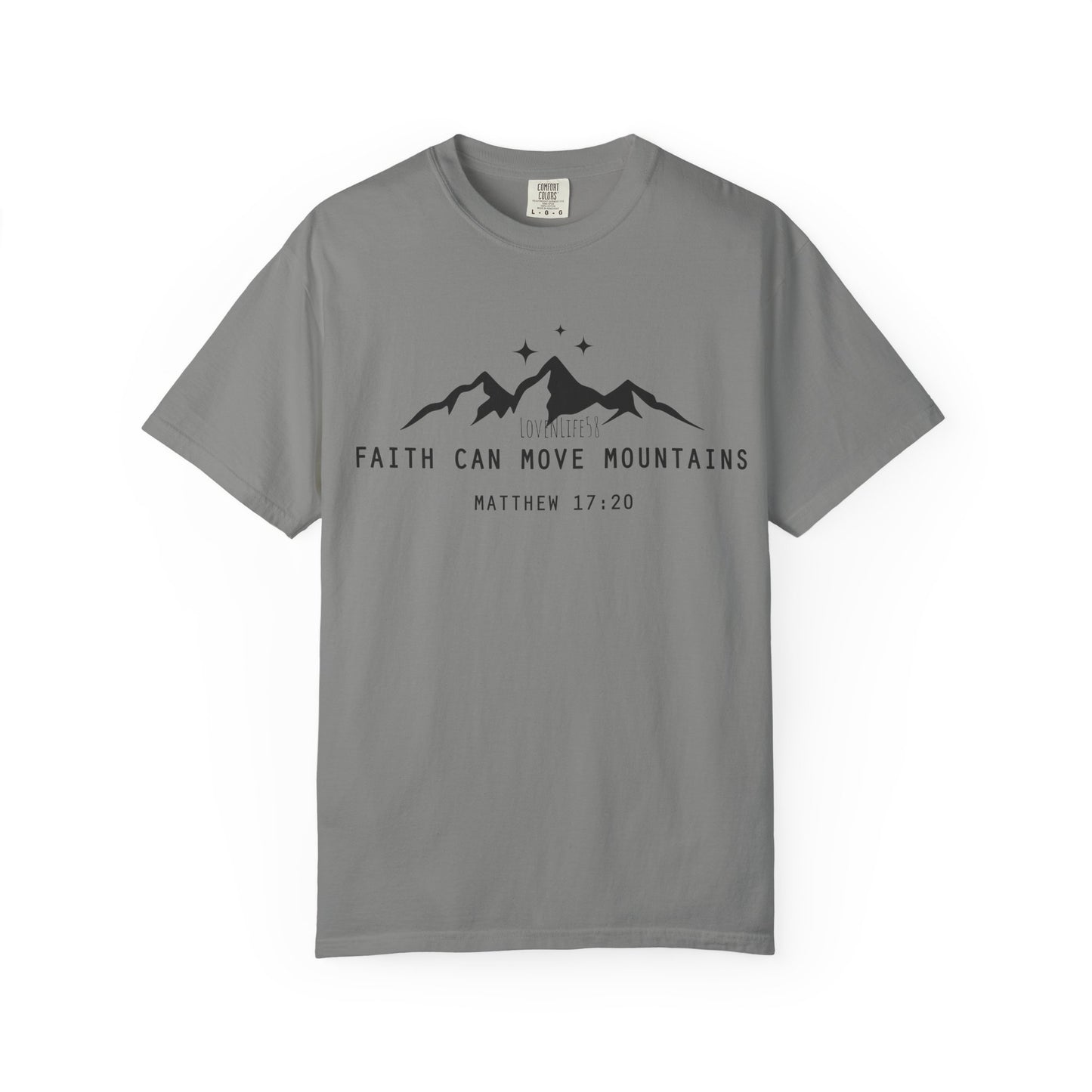 Faith Can Move Mountains Tee