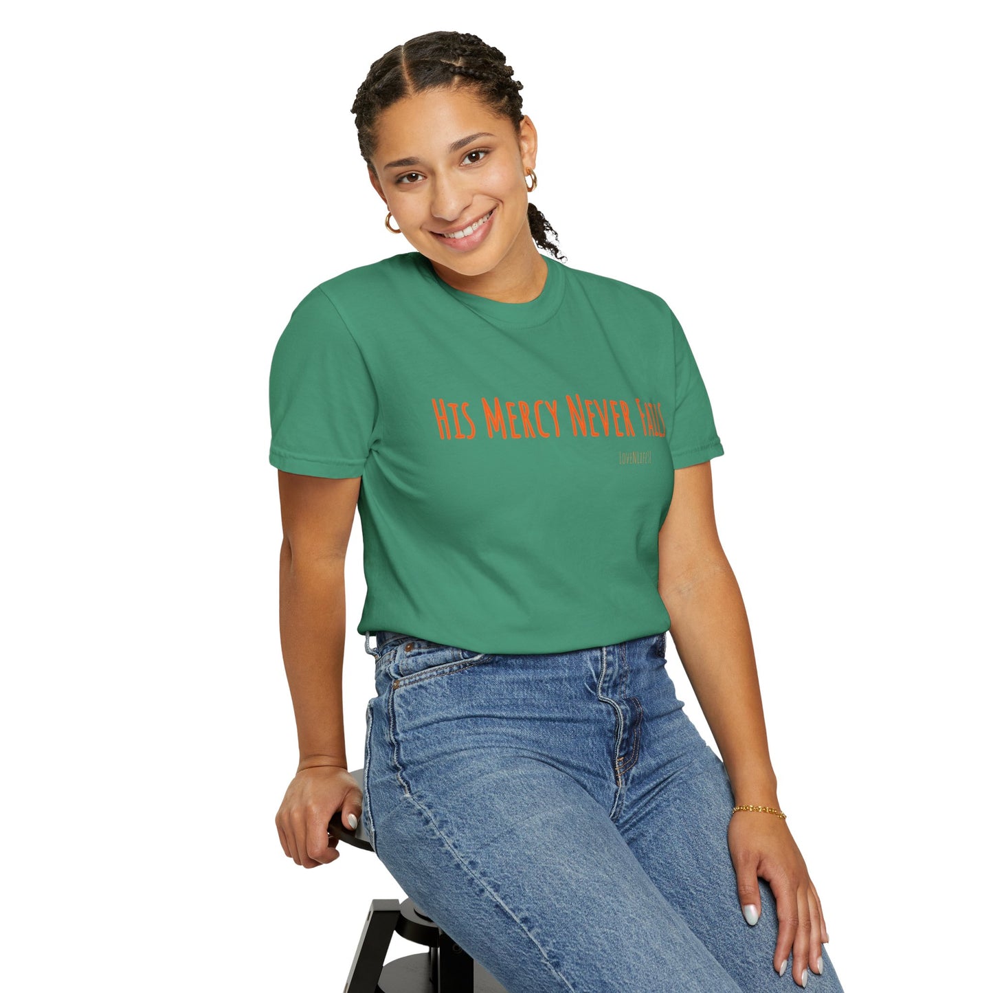 His Mercy Never Fails - Comfort Colors