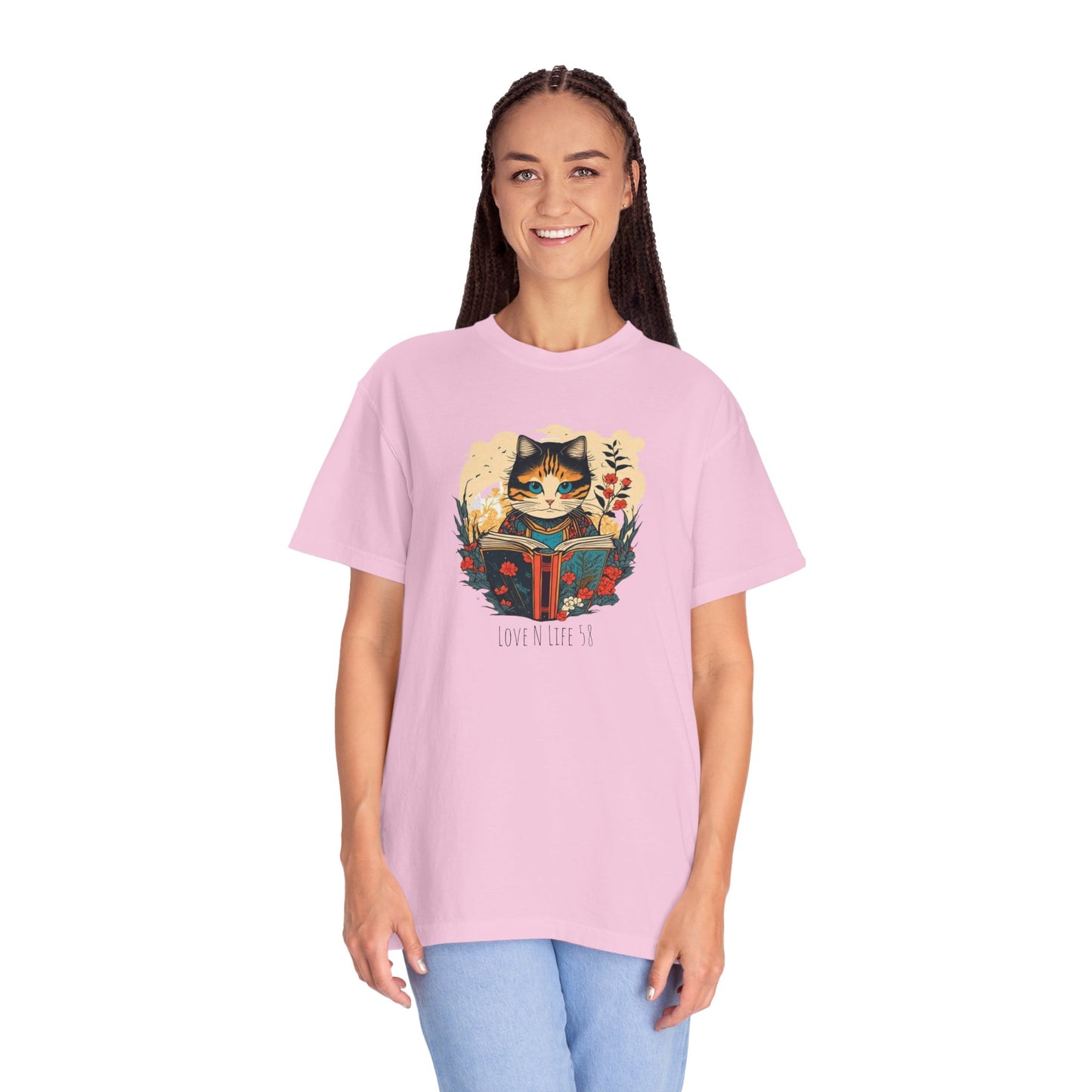 Cat Lover's Tee - Comfort Colors