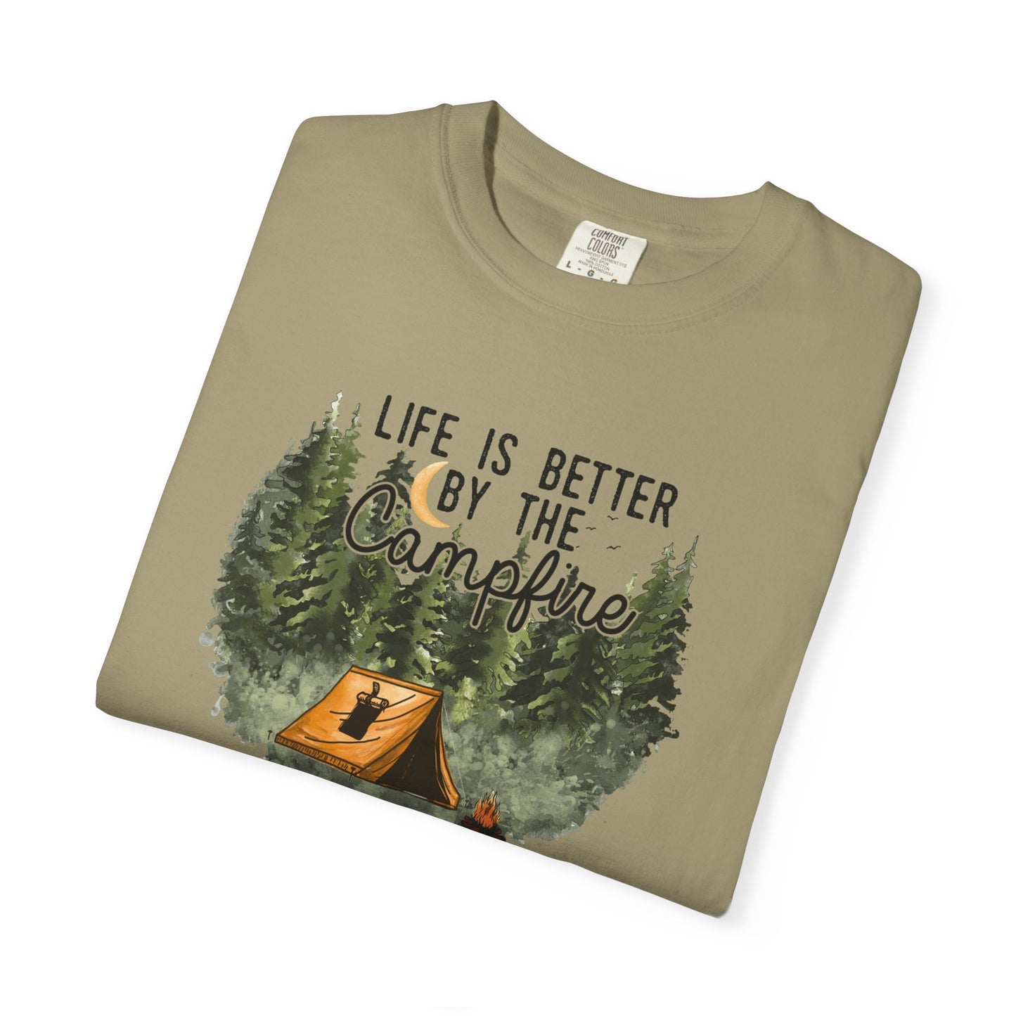 Life is Better by the Campfire Tee - Comfort Colors
