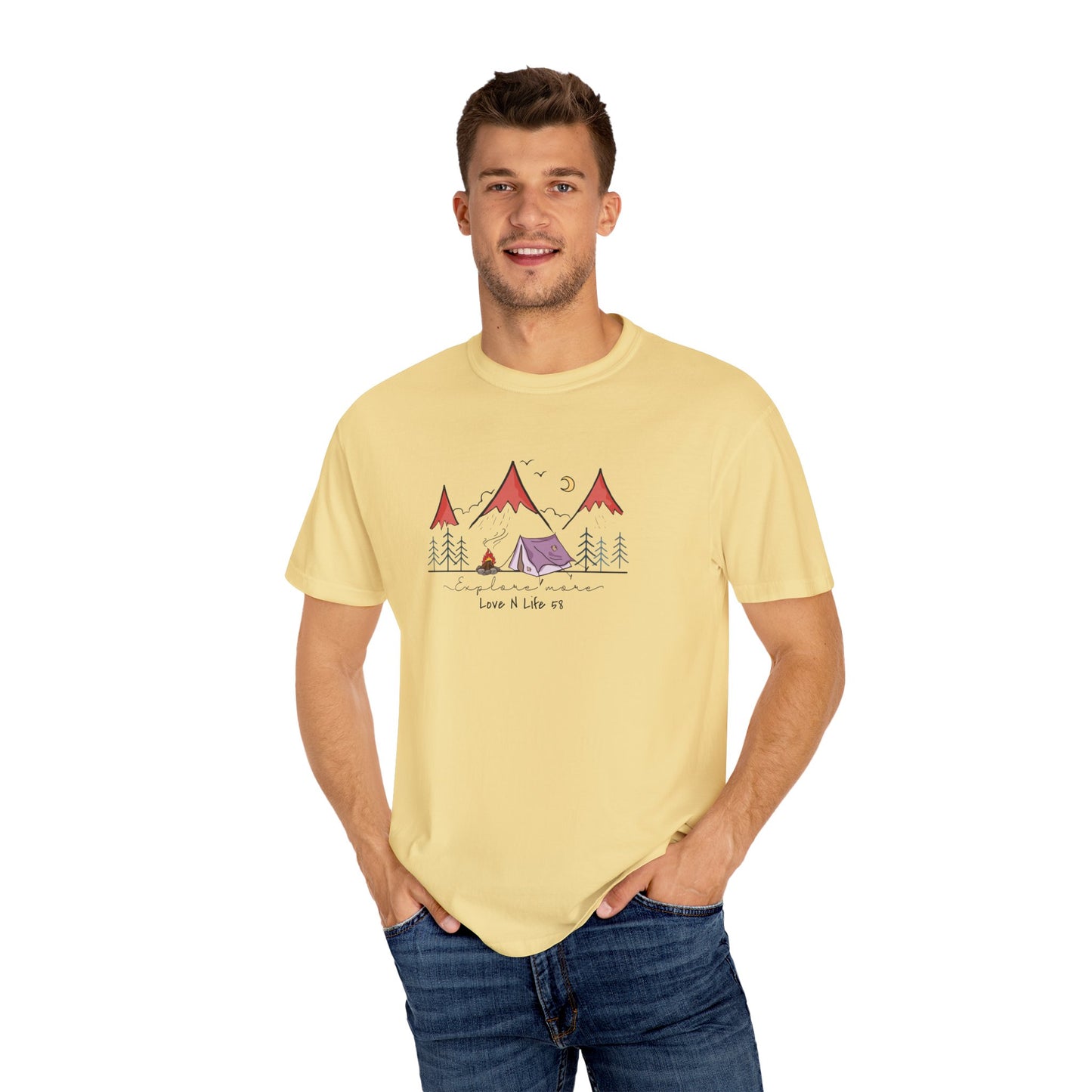 Explore More Tee - Comfort Colors