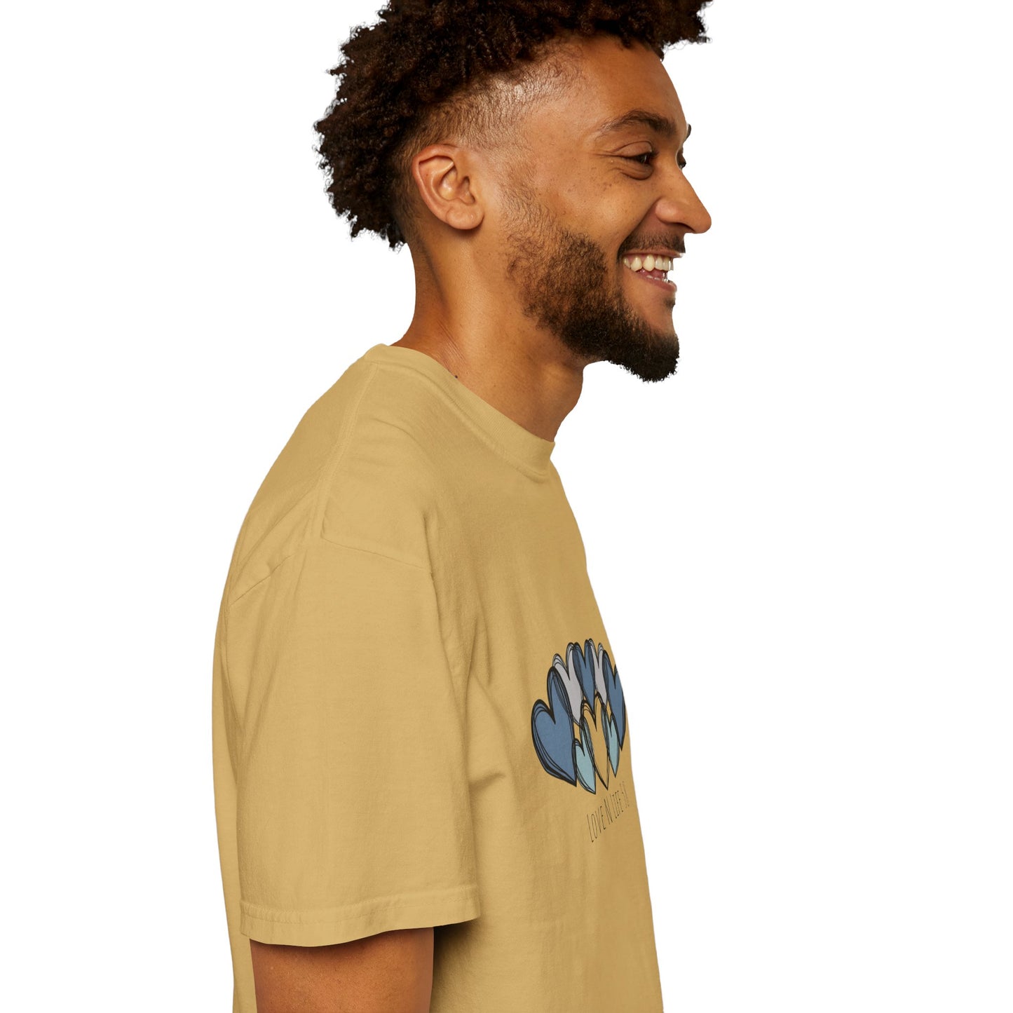 Hearts Love N Life 58 Tee - Comfort Colors