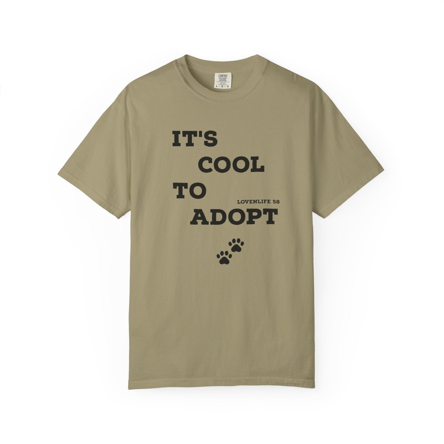 It's Cool to Adopt Tee — Pet Adoption Awareness Tee