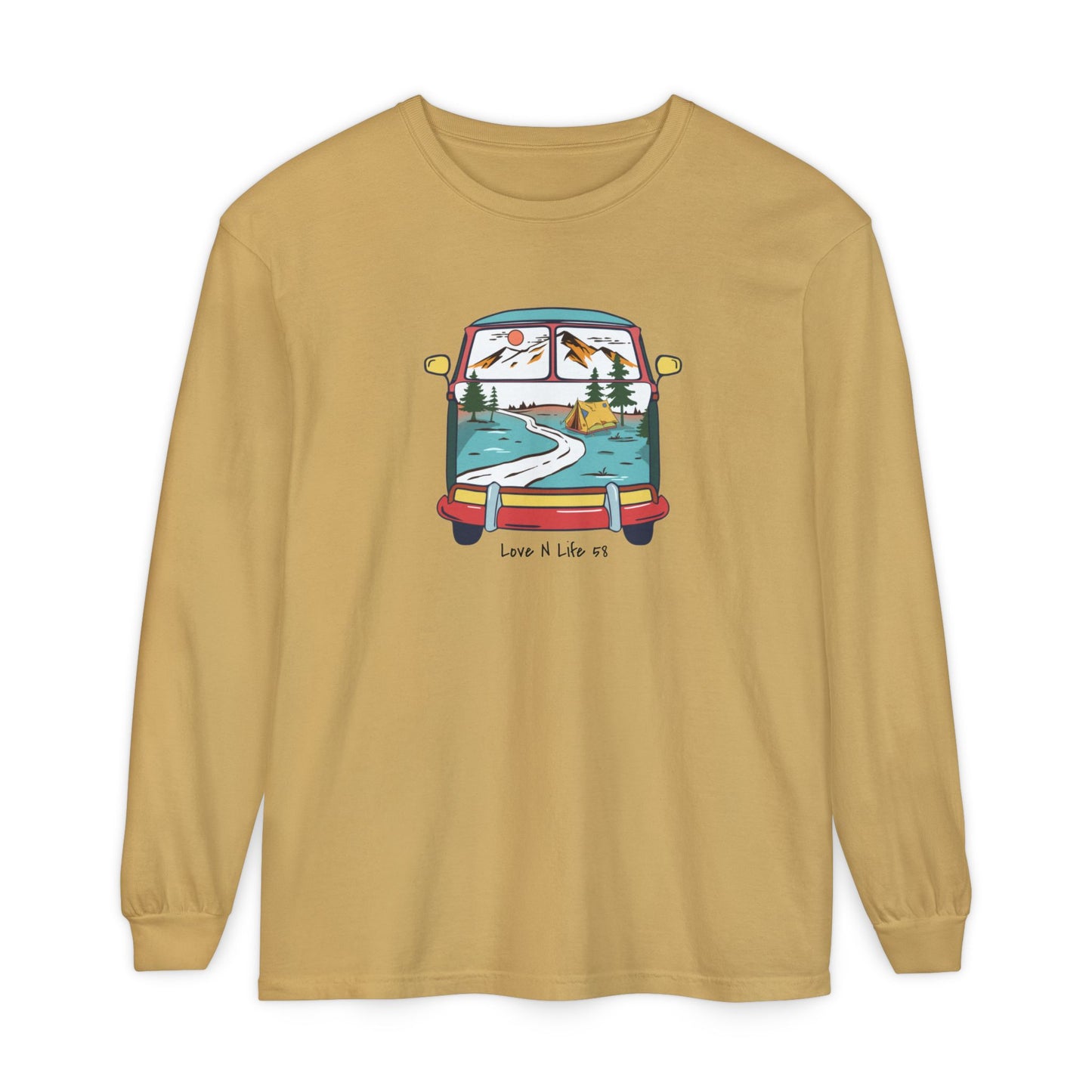VW VAN Love N Life 58 Long Sleeve Tee