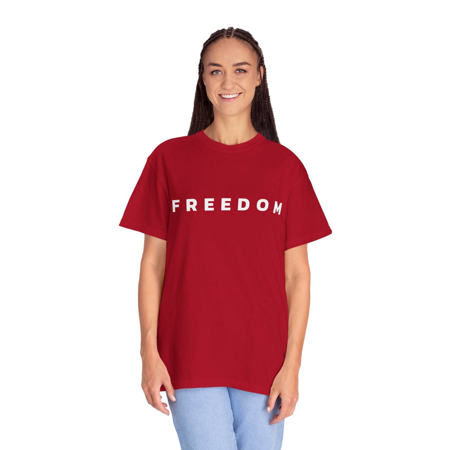 F R E E D O M Tee - Comfort Colors Charlie Kirk