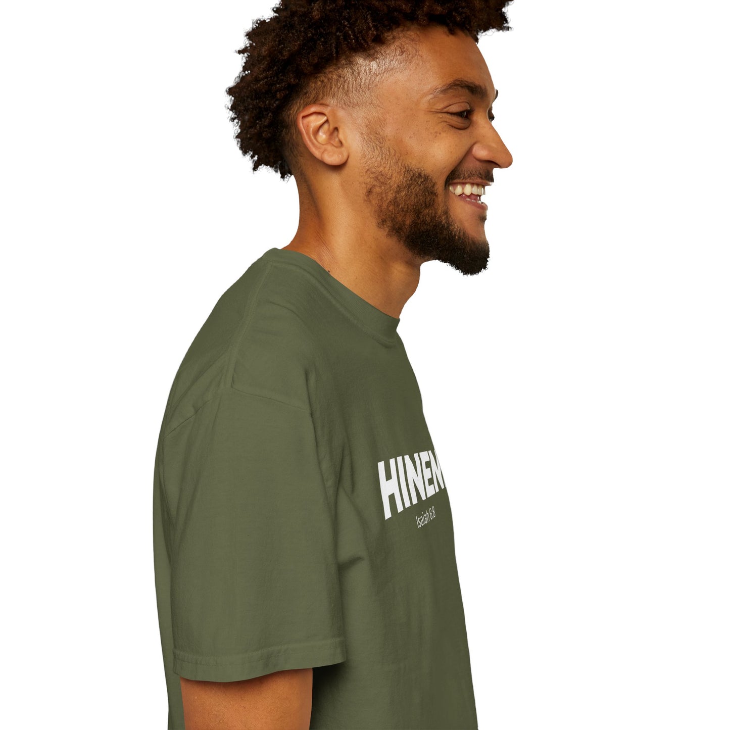 HINENI Isaiah 6:8 Tee - Comfort Colors