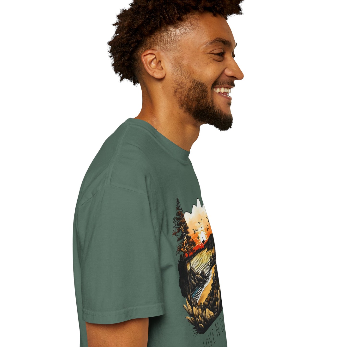 Love N Life Sunset Cross Tee - Color Comforts