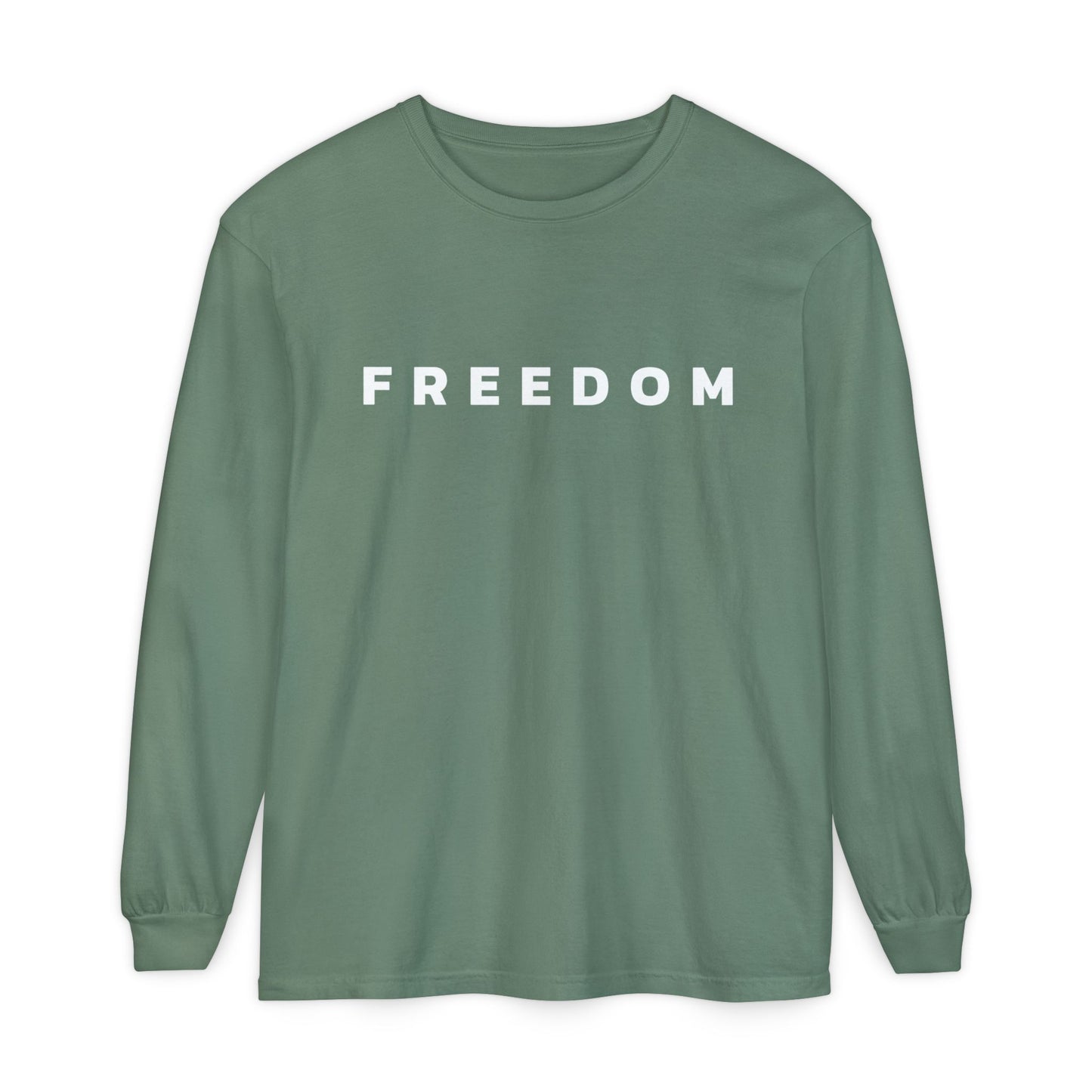 Freedom Long Sleeve Tee - Comfort Colors