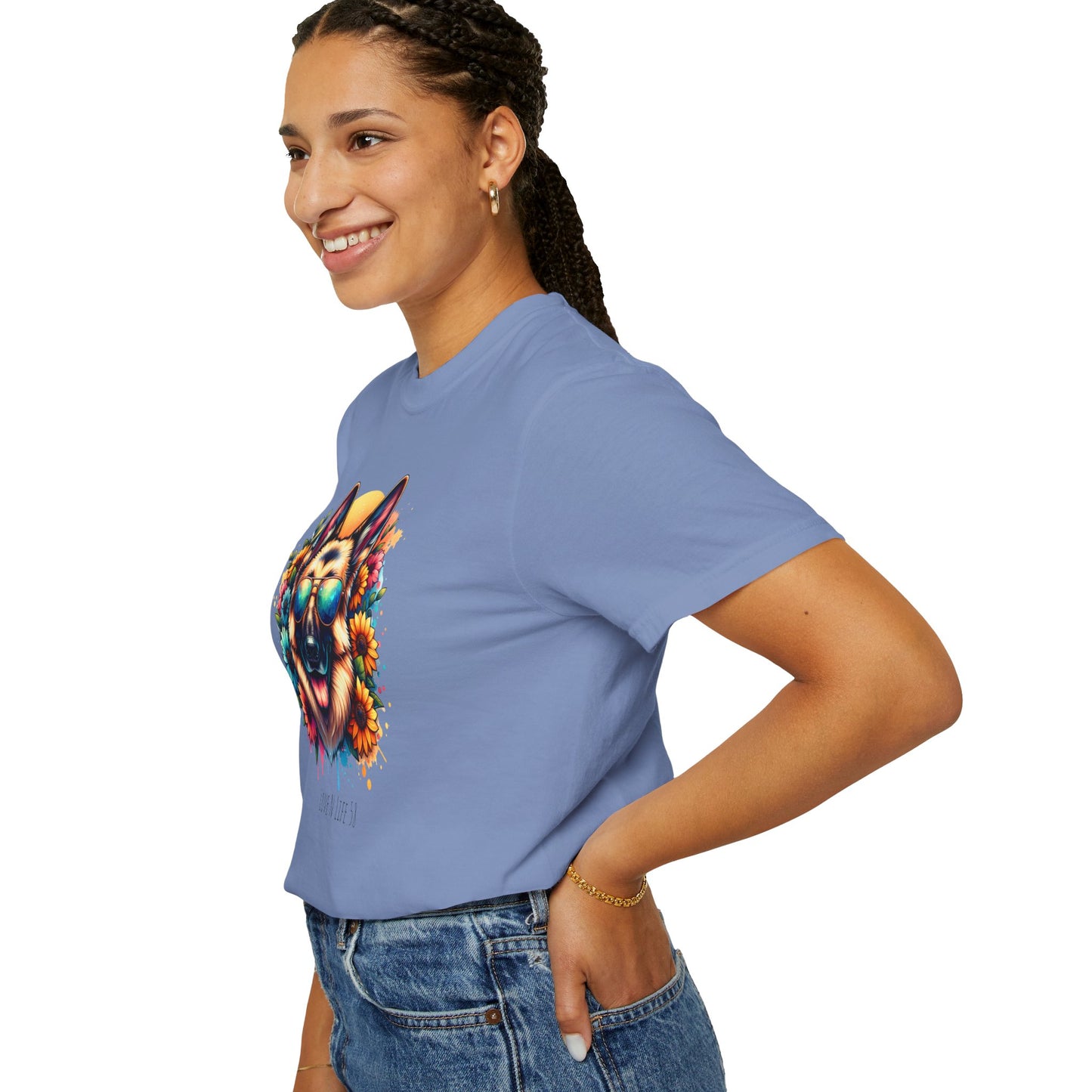 Love n' Life German Shepard Tee - Comfort Colors