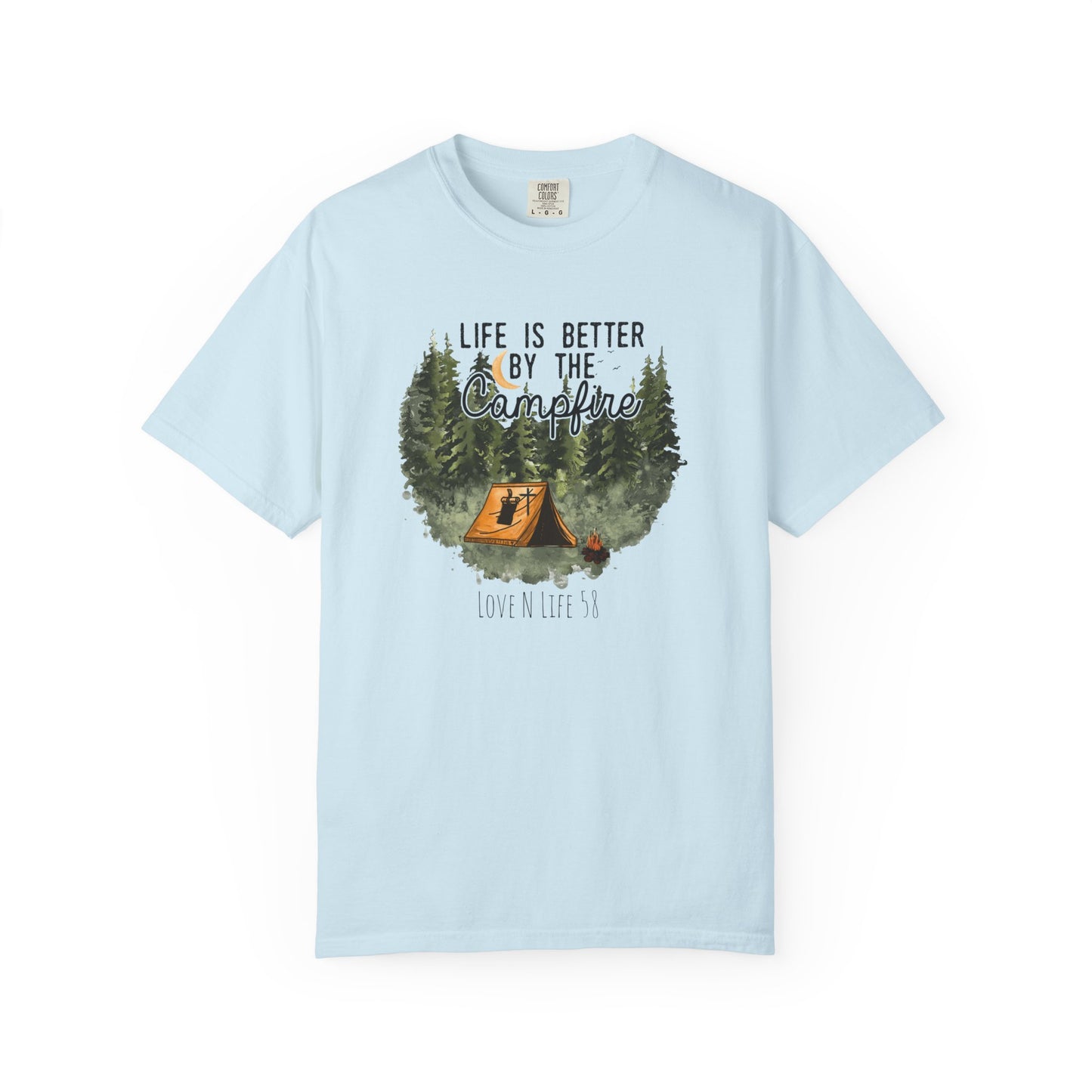 Life is Better by the Campfire Short Sleeve Tee