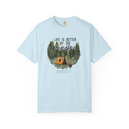 Life is Better by the Campfire Short Sleeve Tee