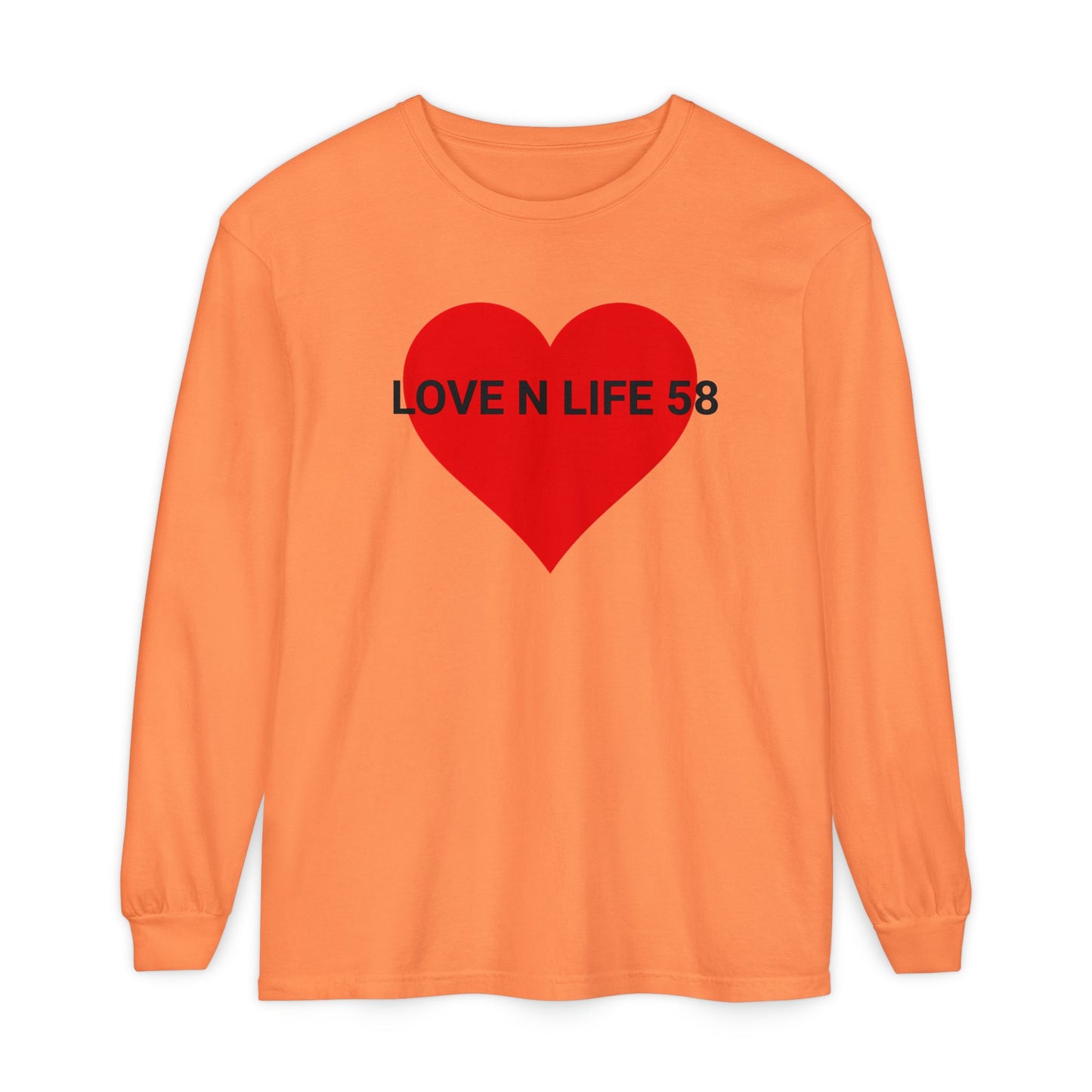 Love N Life 58 Heart Long Sleeve Tee