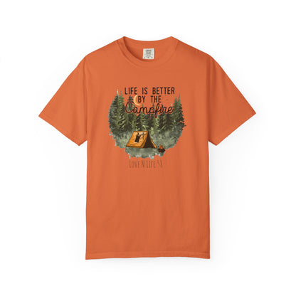Life is Better by the Campfire Short Sleeve Tee