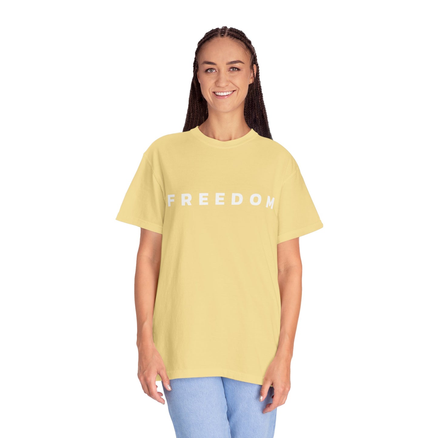 F R E E D O M Tee - Comfort Colors Charlie Kirk