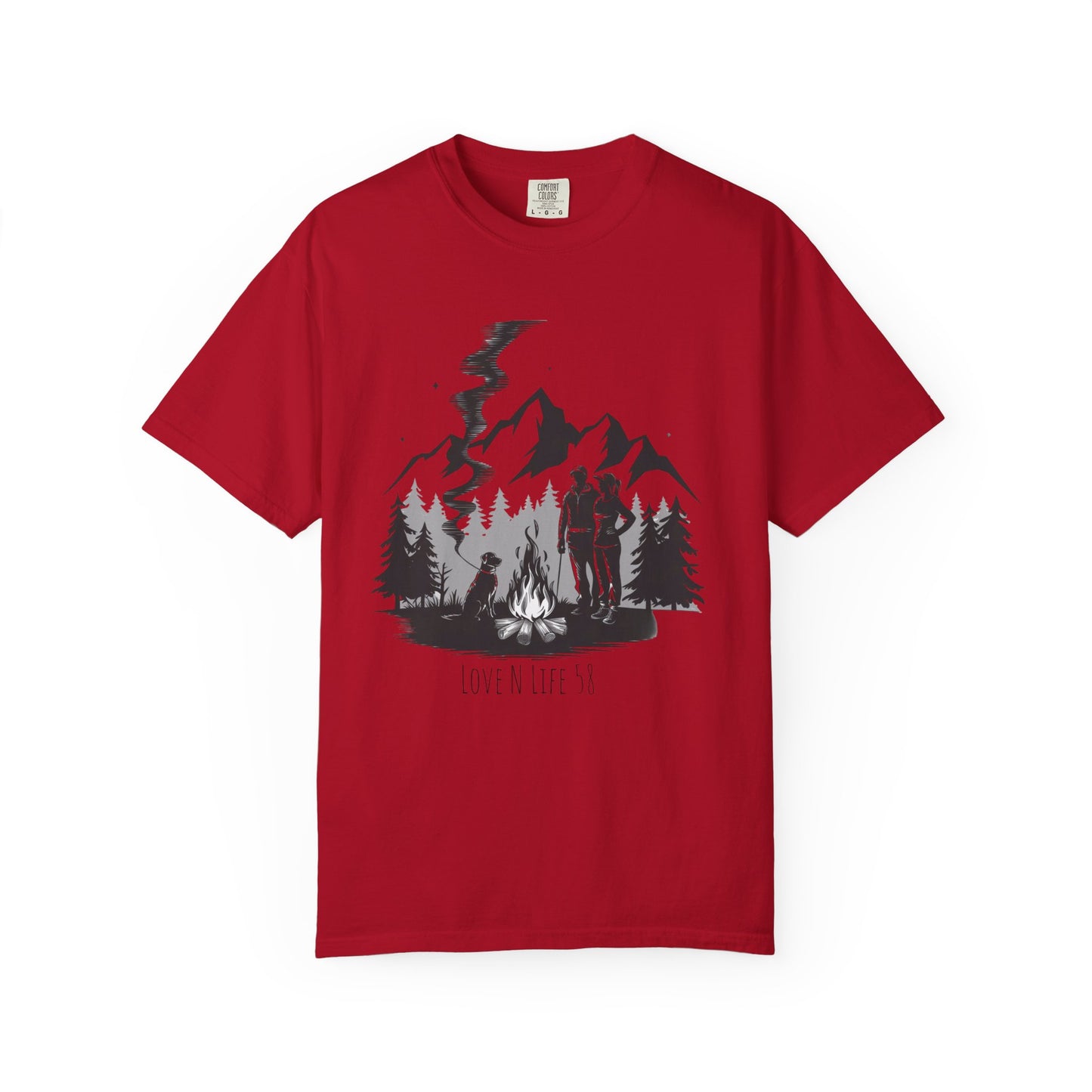 Campfire Dog Tee