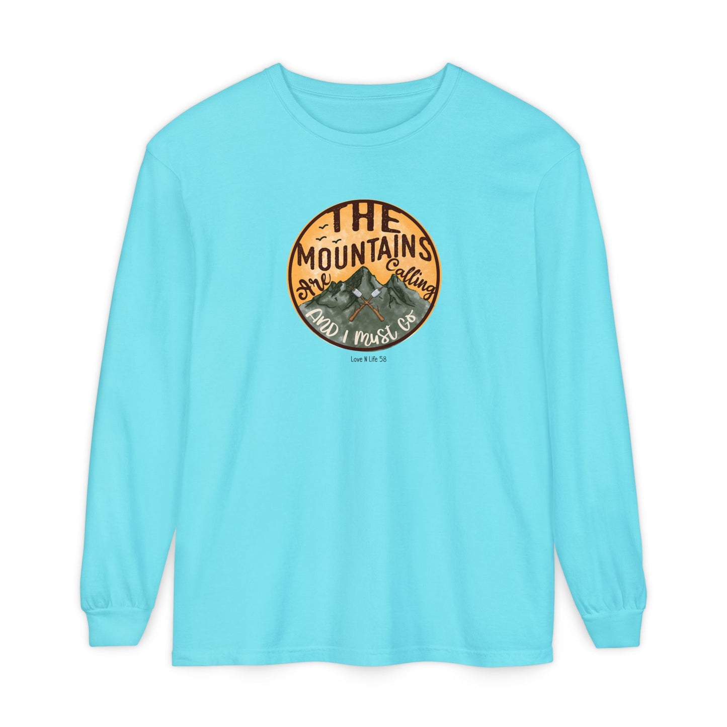 Mountains Are Calling Long Sleeve Tee