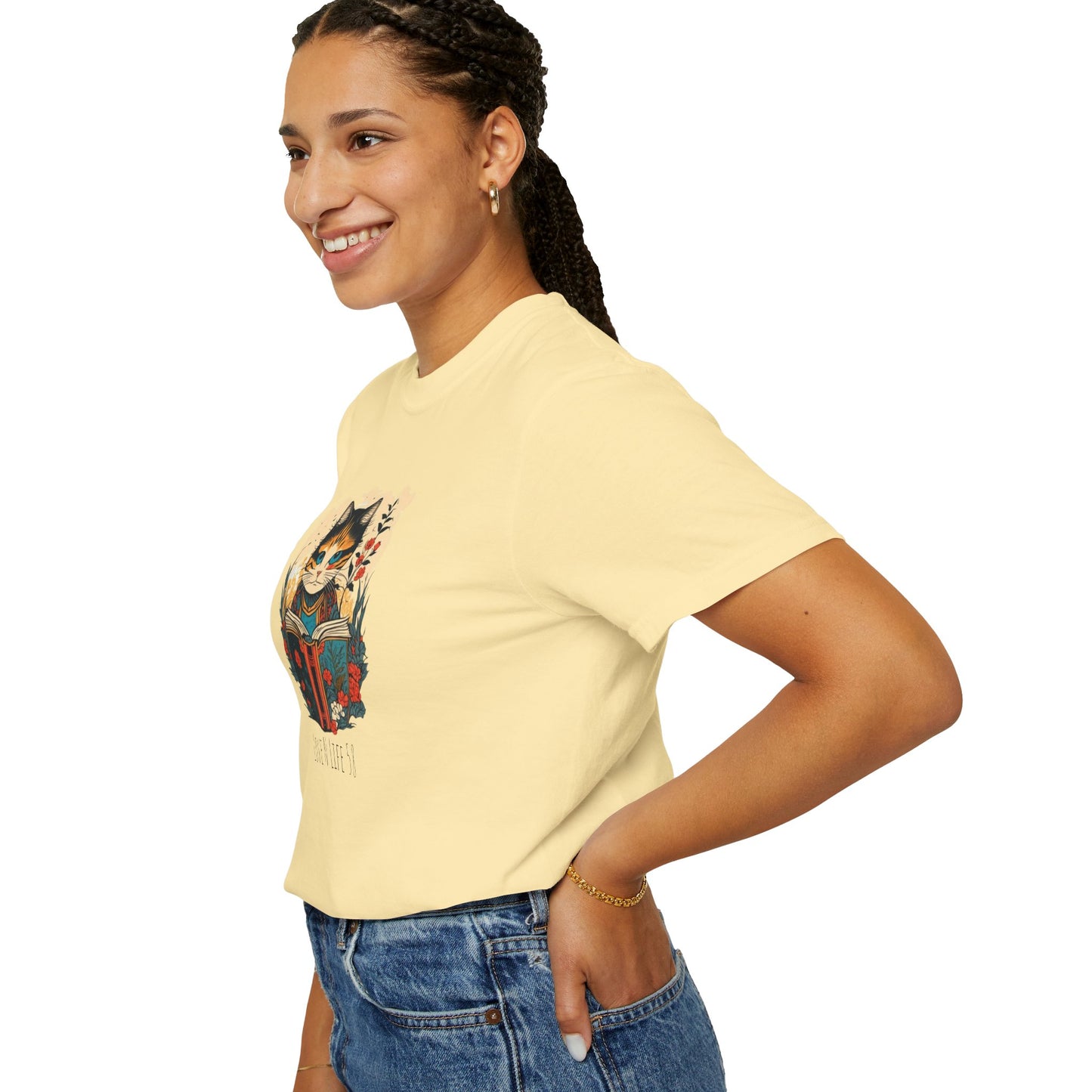 Cat Lover's Tee - Comfort Colors