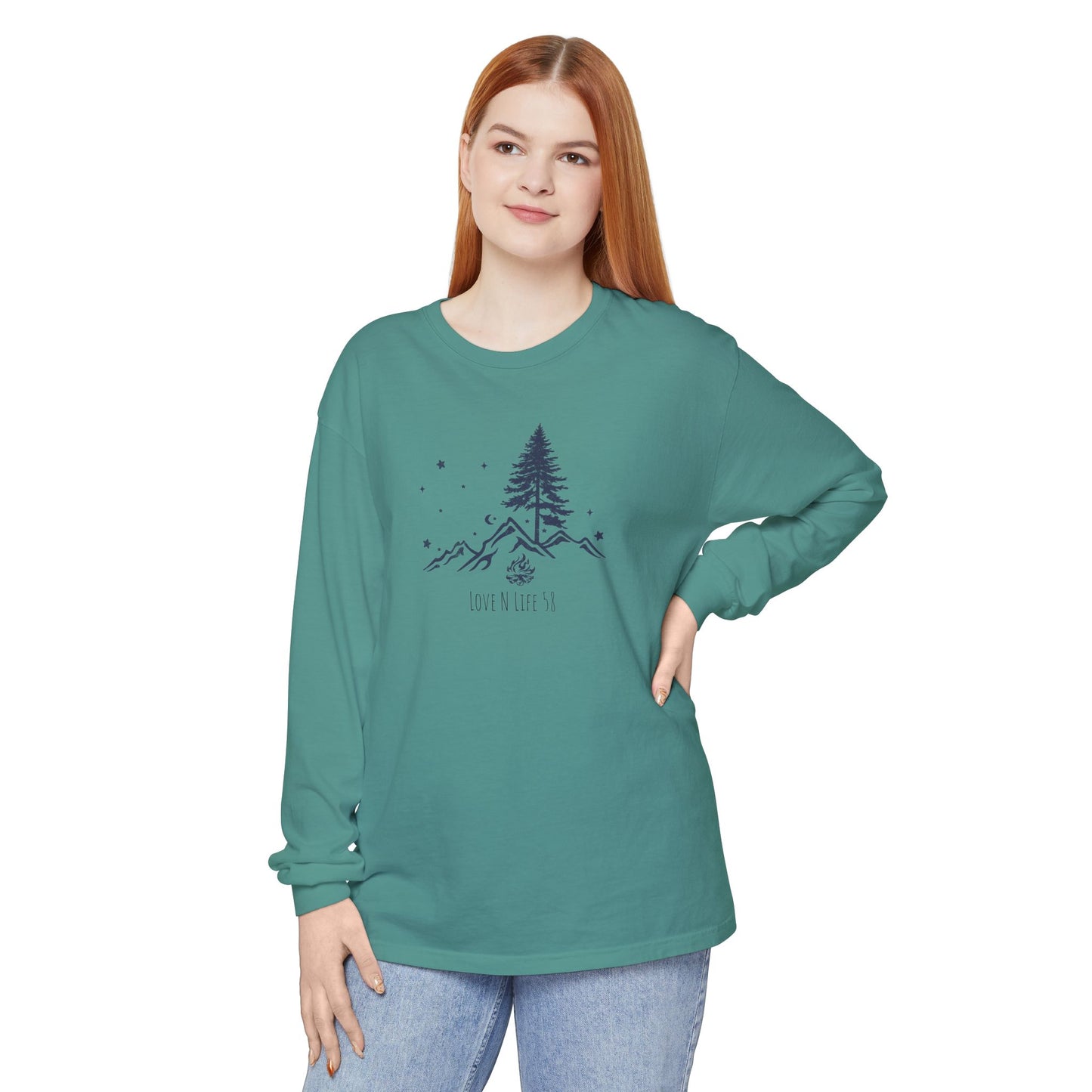 Mountain Love N Life 58 Tee - Comfort Colors