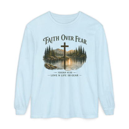 Faith Over Fear Long Sleeve Tee