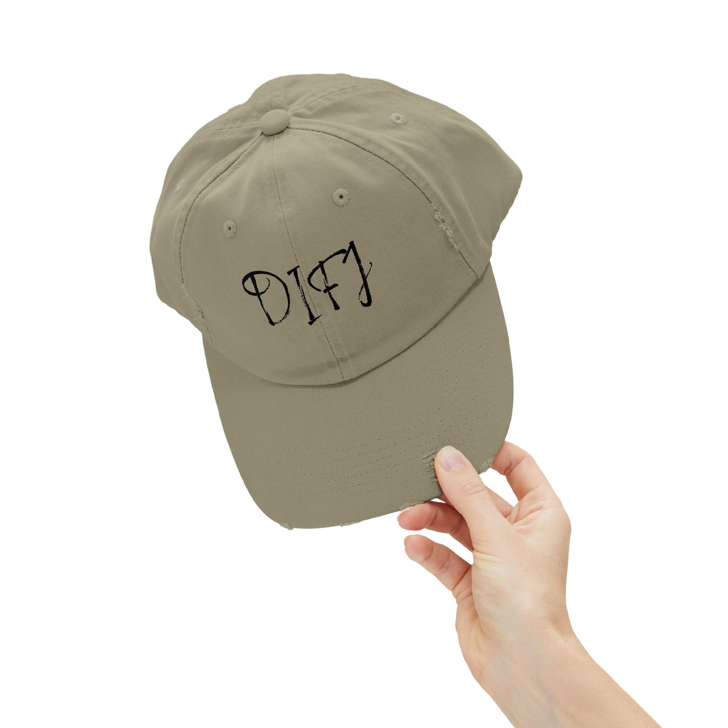 DIFJ - DO IT FOR JESUS - Distressed Unisex Cap