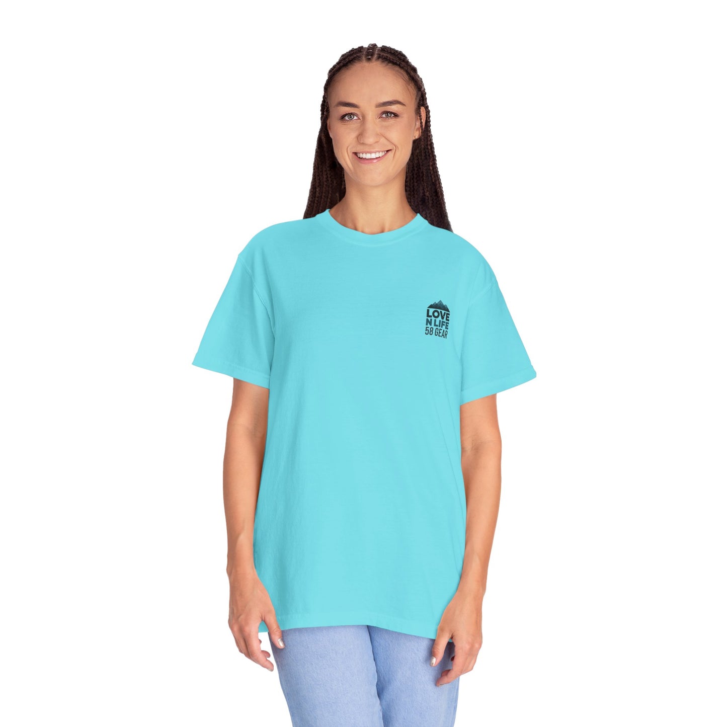 Adventure Awaits Love N Life 58 Gear -Comfort Colors