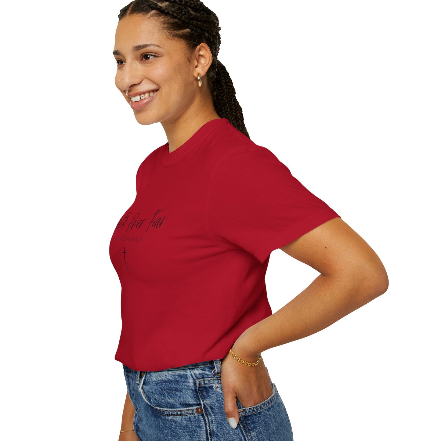 Faith Over Fear Tee - Comfort Colors