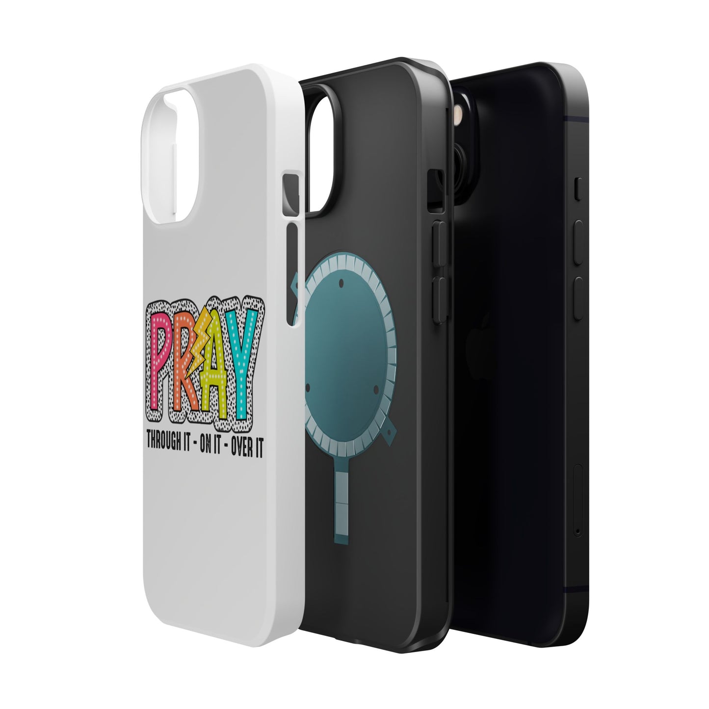 Pray Magnetic Phone Case - Inspirational Tough Case, Prayer Phone Cover
